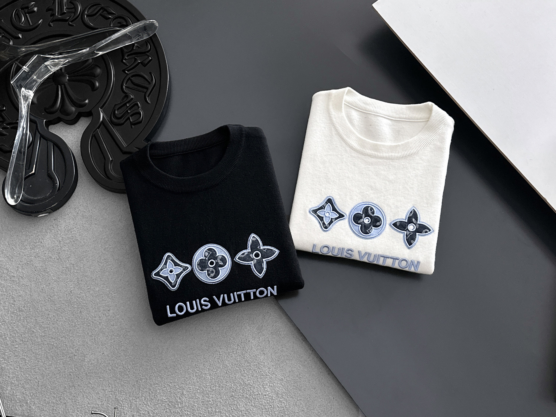 Louis Vuitton Couple Basic Clothing Wool M-l-xl