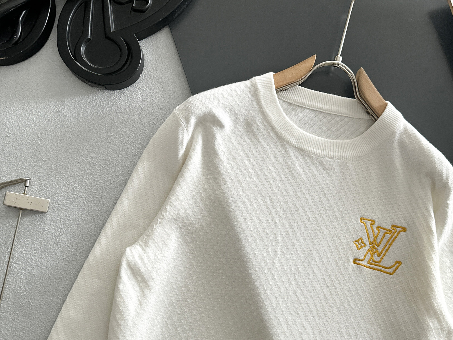 Louis Vuitton Couple Basic Clothing Wool M-l-xl