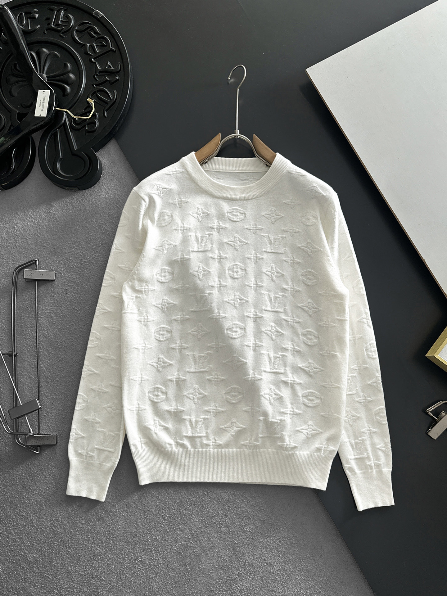 Louis Vuitton Couple Basic Clothing Wool M-l-xl