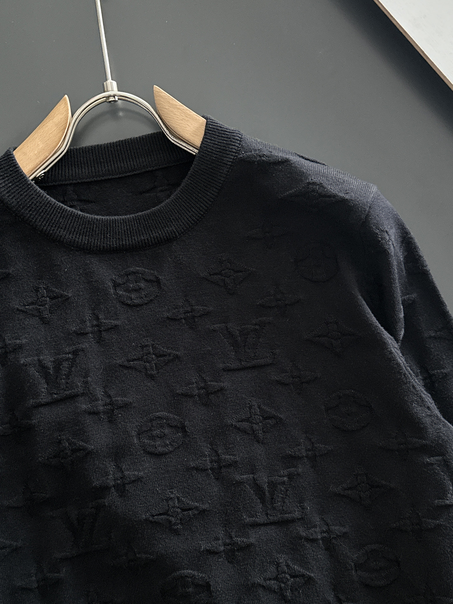 Louis Vuitton Couple Basic Clothing Wool M-l-xl