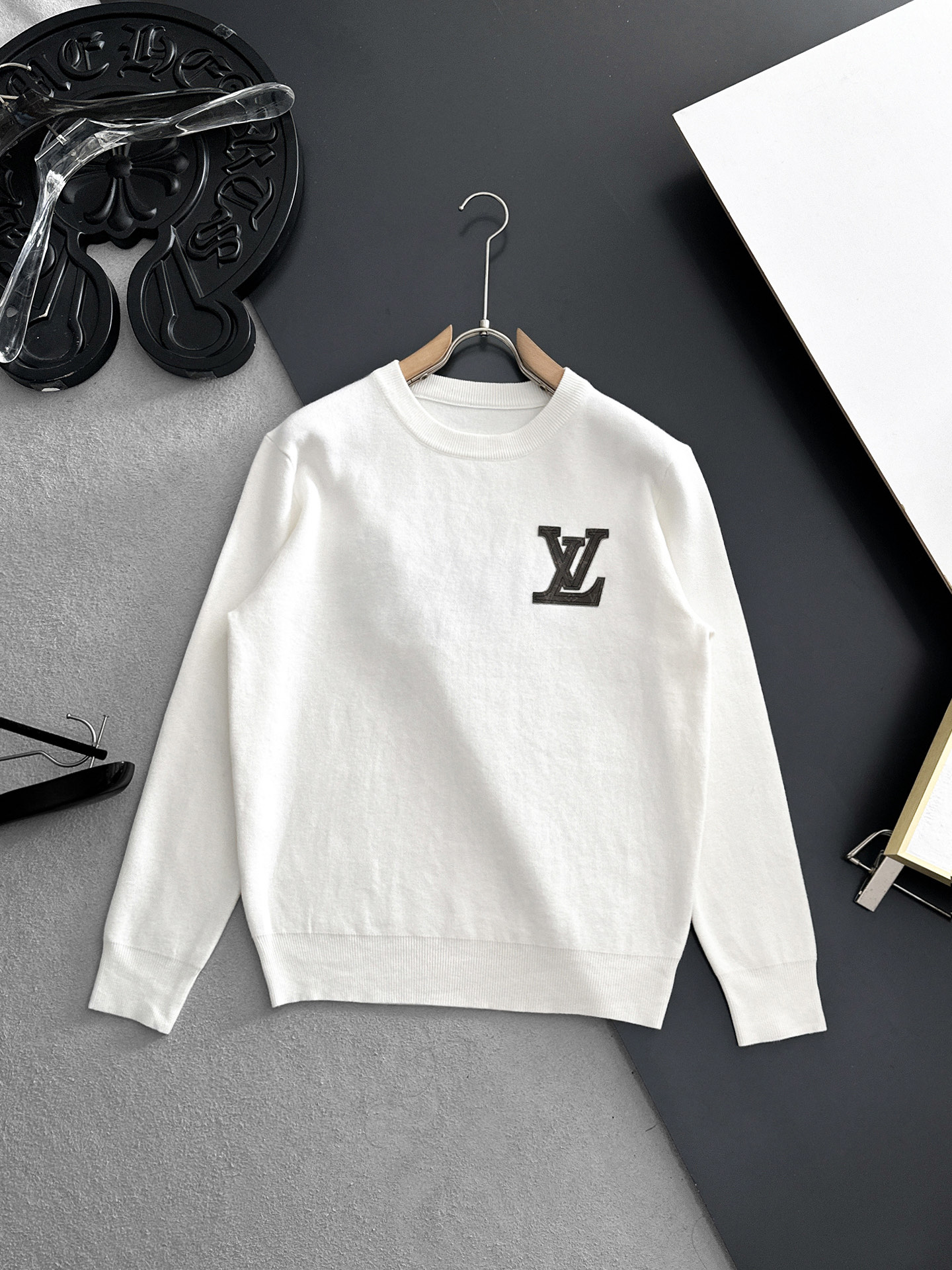 Louis Vuitton Couple Basic Clothing Wool M-l-xl