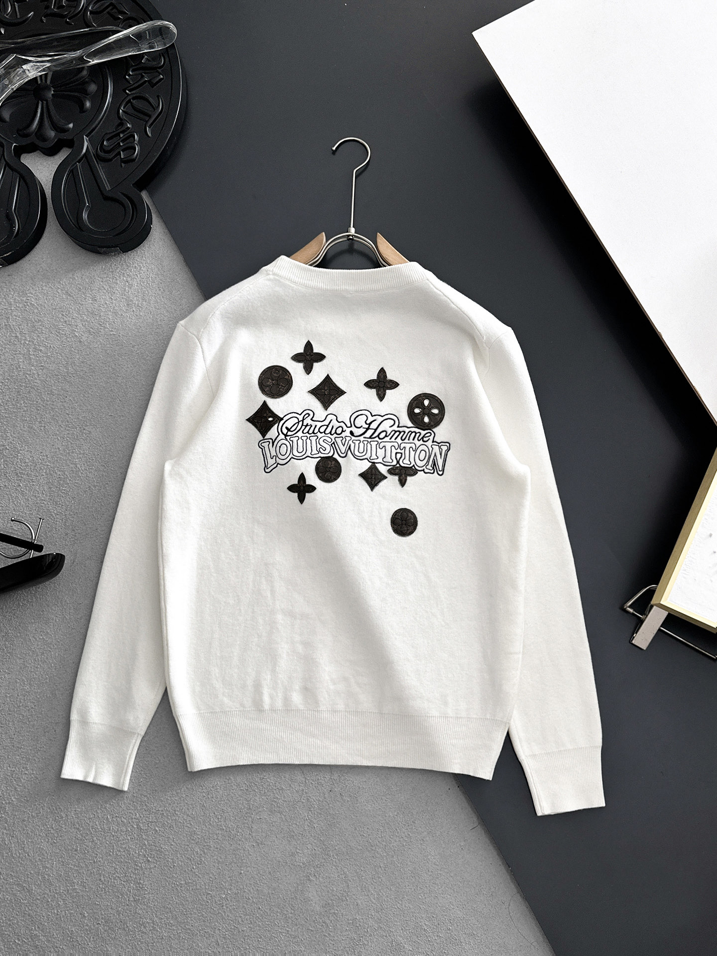 Louis Vuitton Couple Basic Clothing Wool M-l-xl