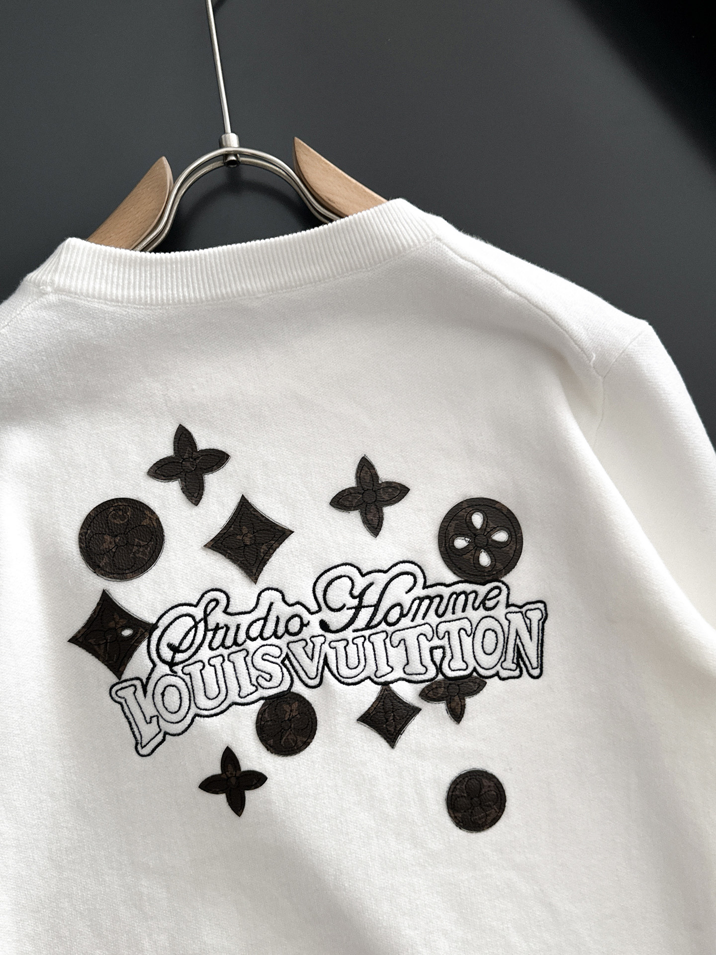 Louis Vuitton Couple Basic Clothing Wool M-l-xl