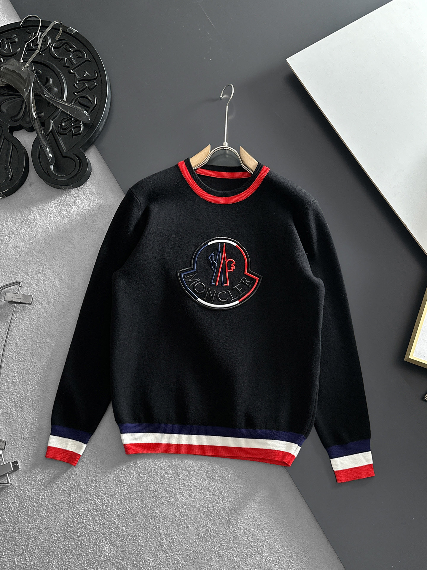 Moncler Couple Basic Clothing Wool M-l-xl