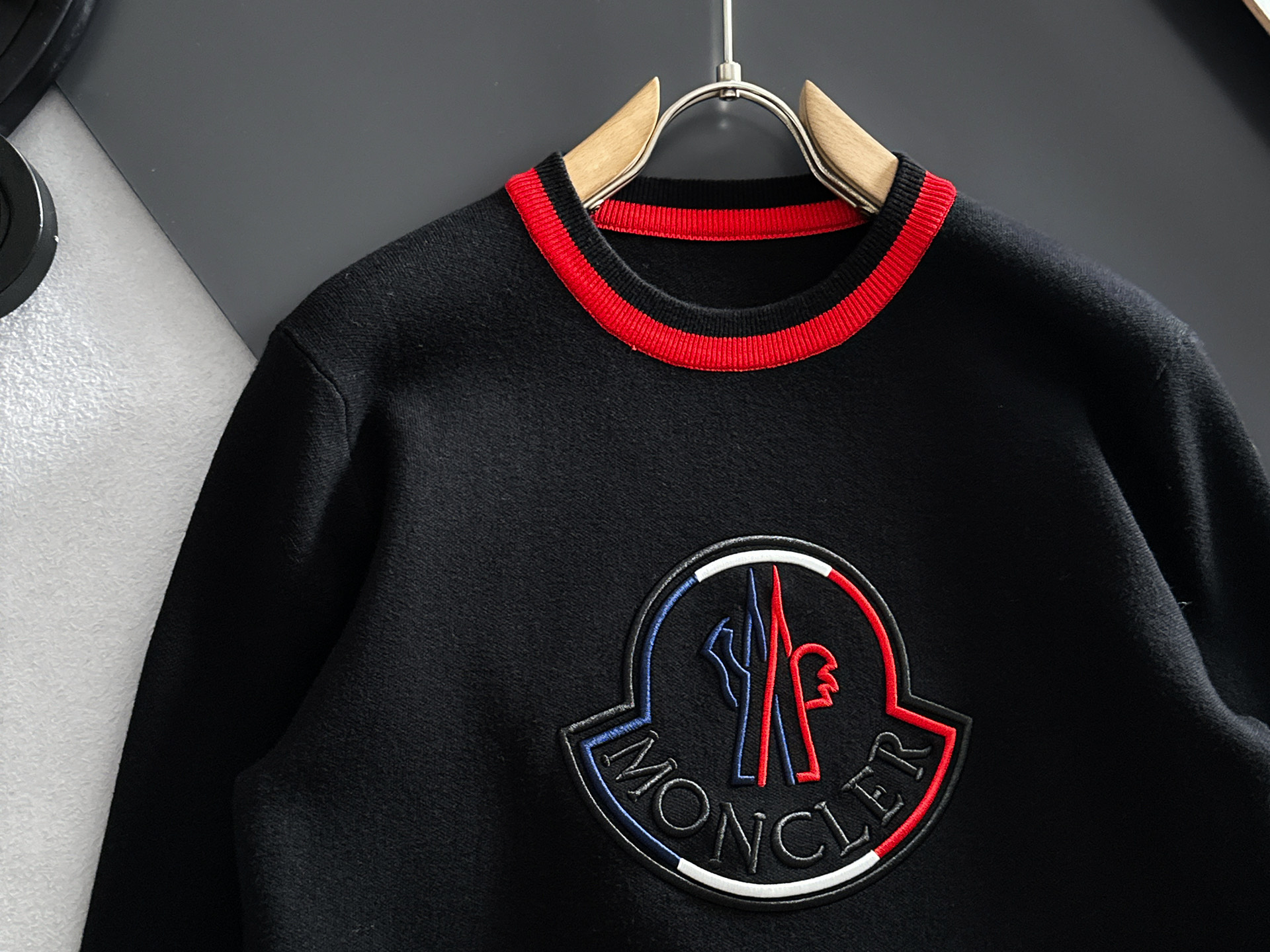 Moncler Couple Basic Clothing Wool M-l-xl