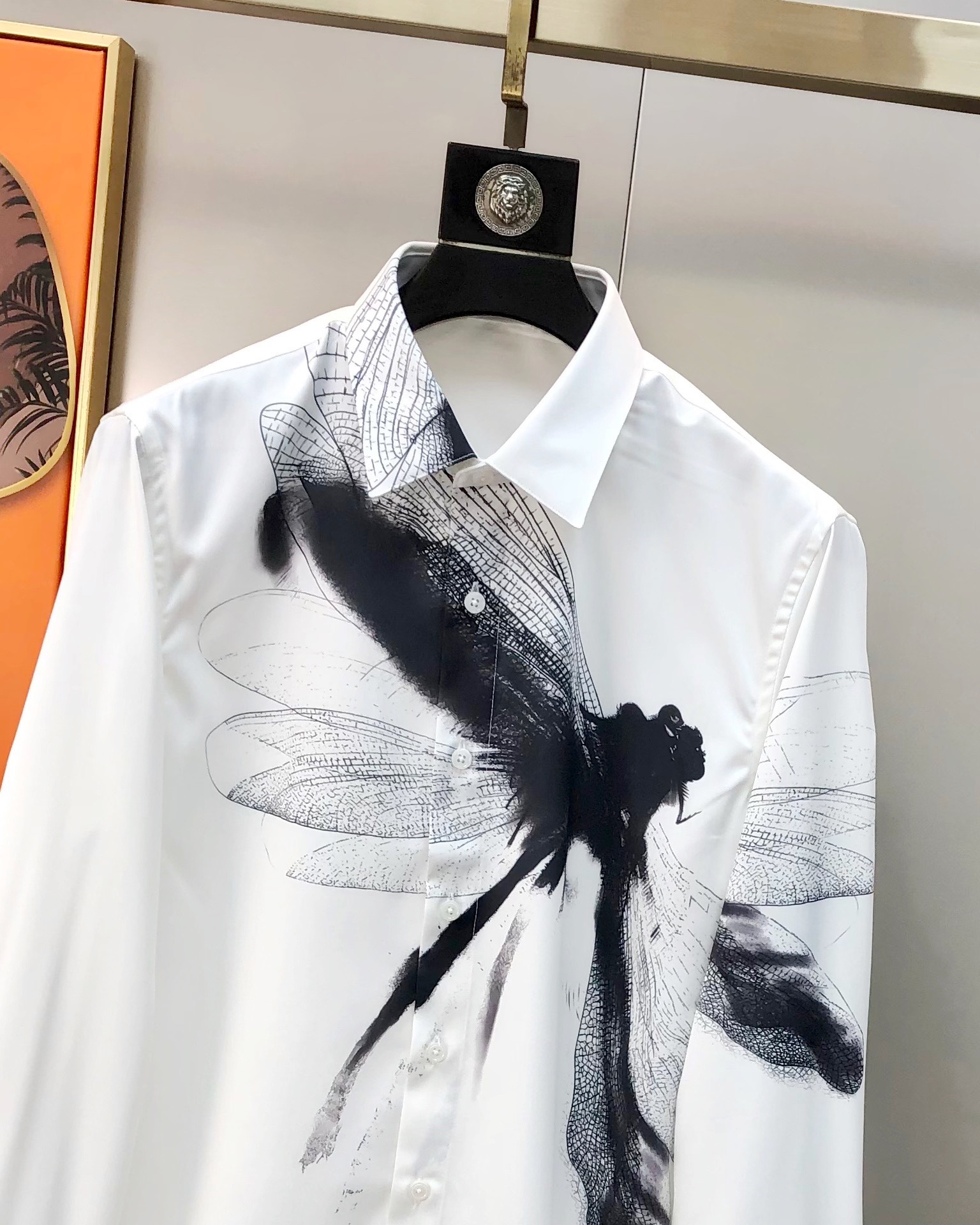 Alexander Mcqueen Male Shirt Cotton Printed S-m-l-xl