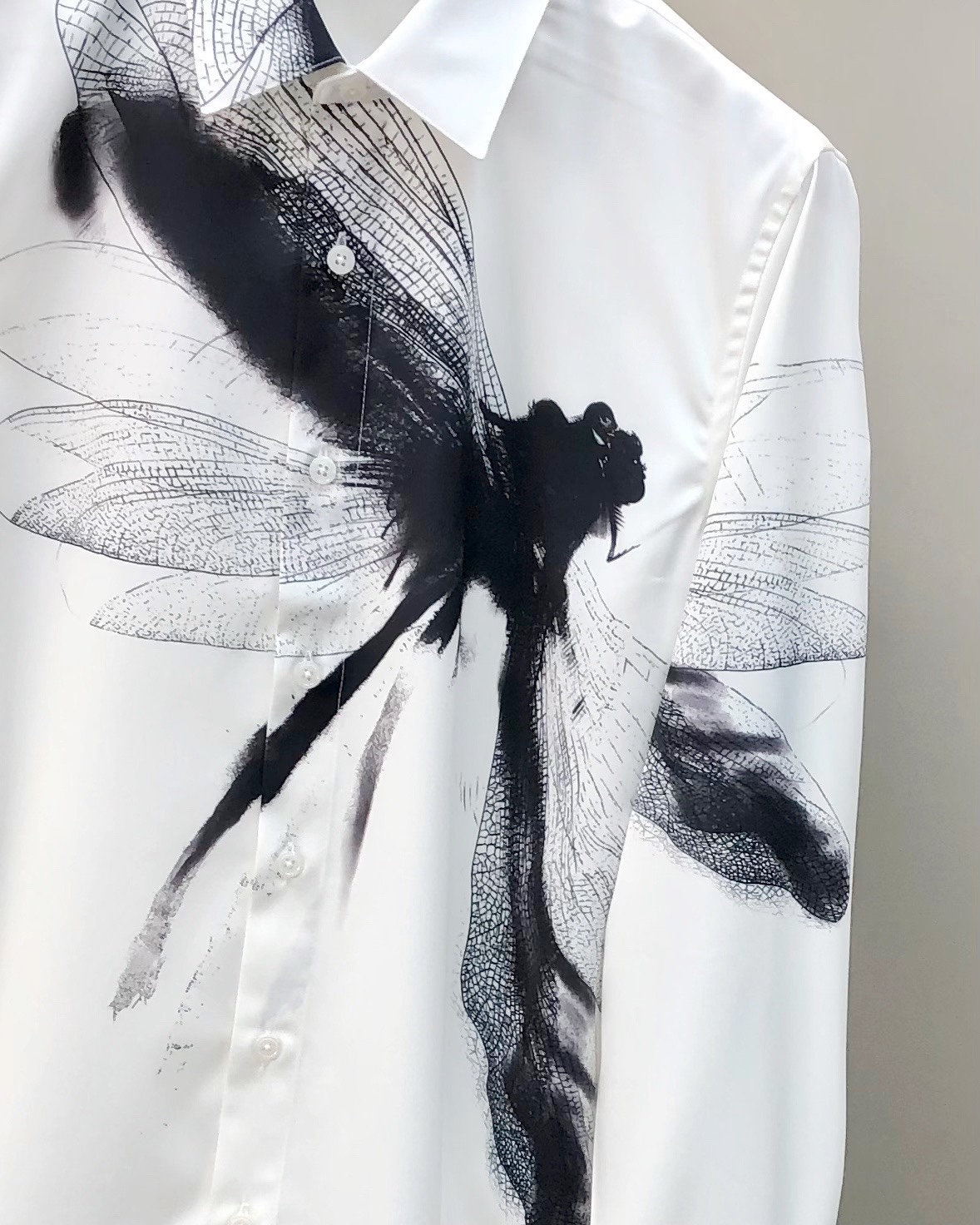 Alexander Mcqueen Male Shirt Cotton Printed S-m-l-xl