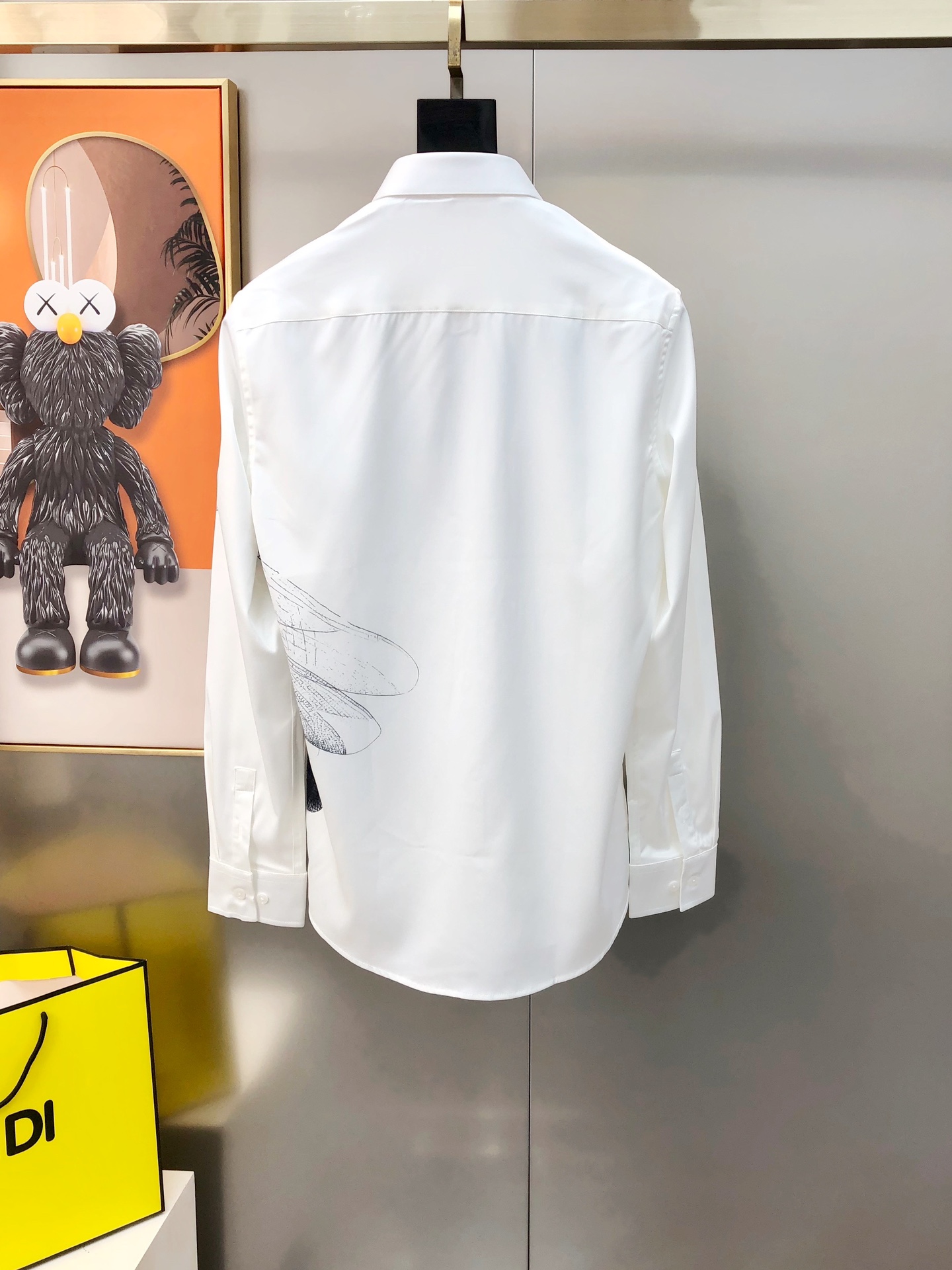 Alexander Mcqueen Male Shirt Cotton Printed S-m-l-xl