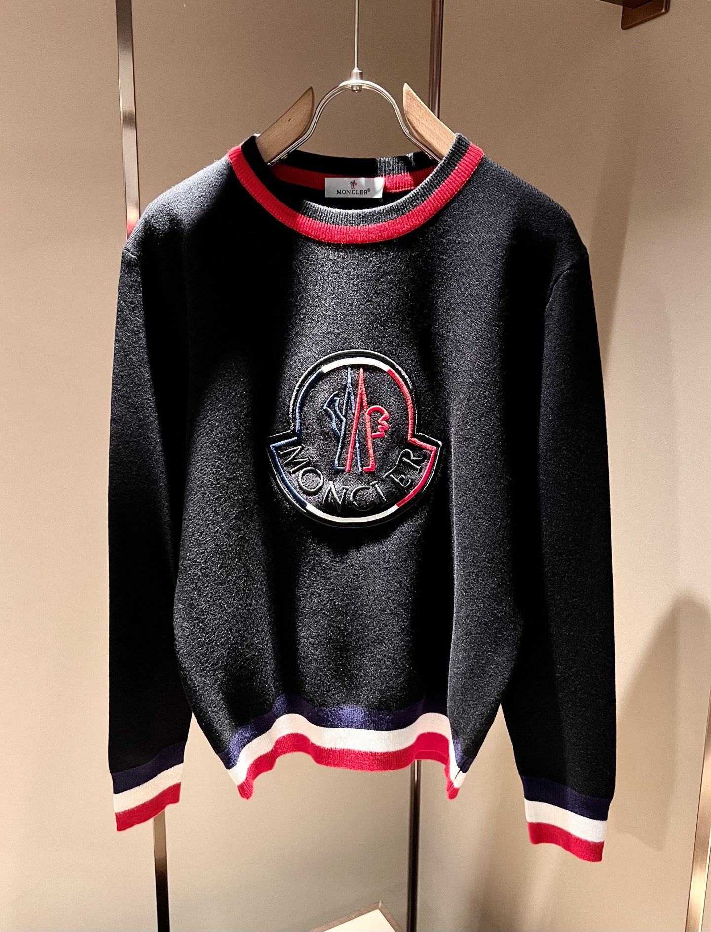 Moncler Couple Basic Clothing Wool Couple Style M-l-xl