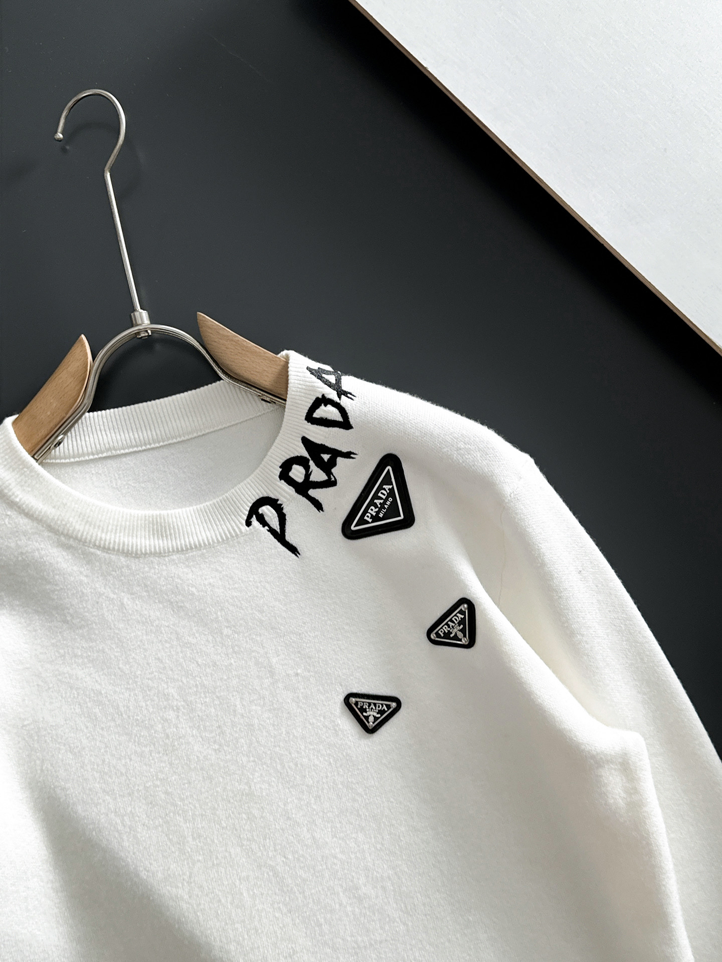 Prada Couple Basic Clothing Wool M-xl