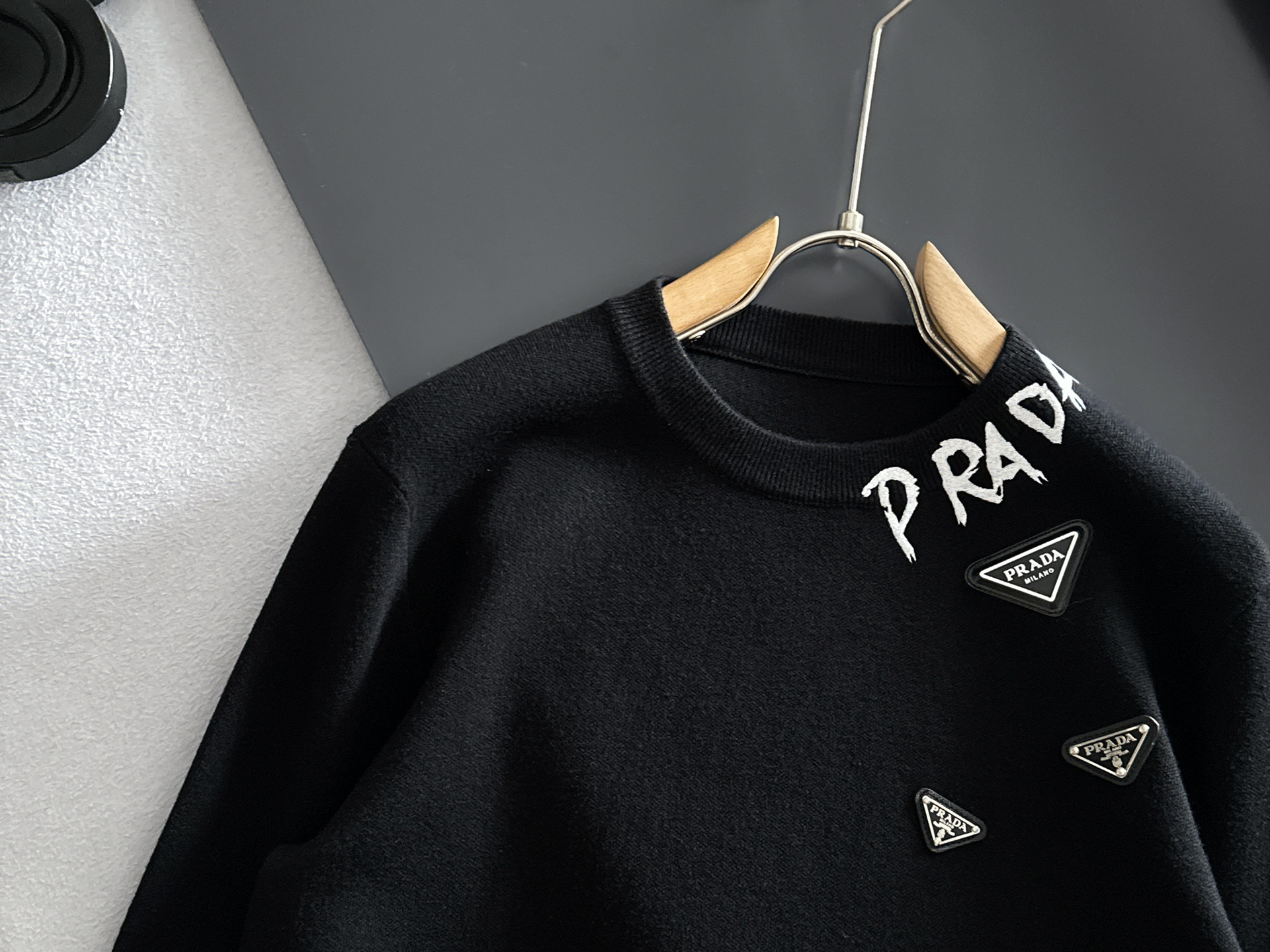 Prada Couple Basic Clothing Wool M-xl