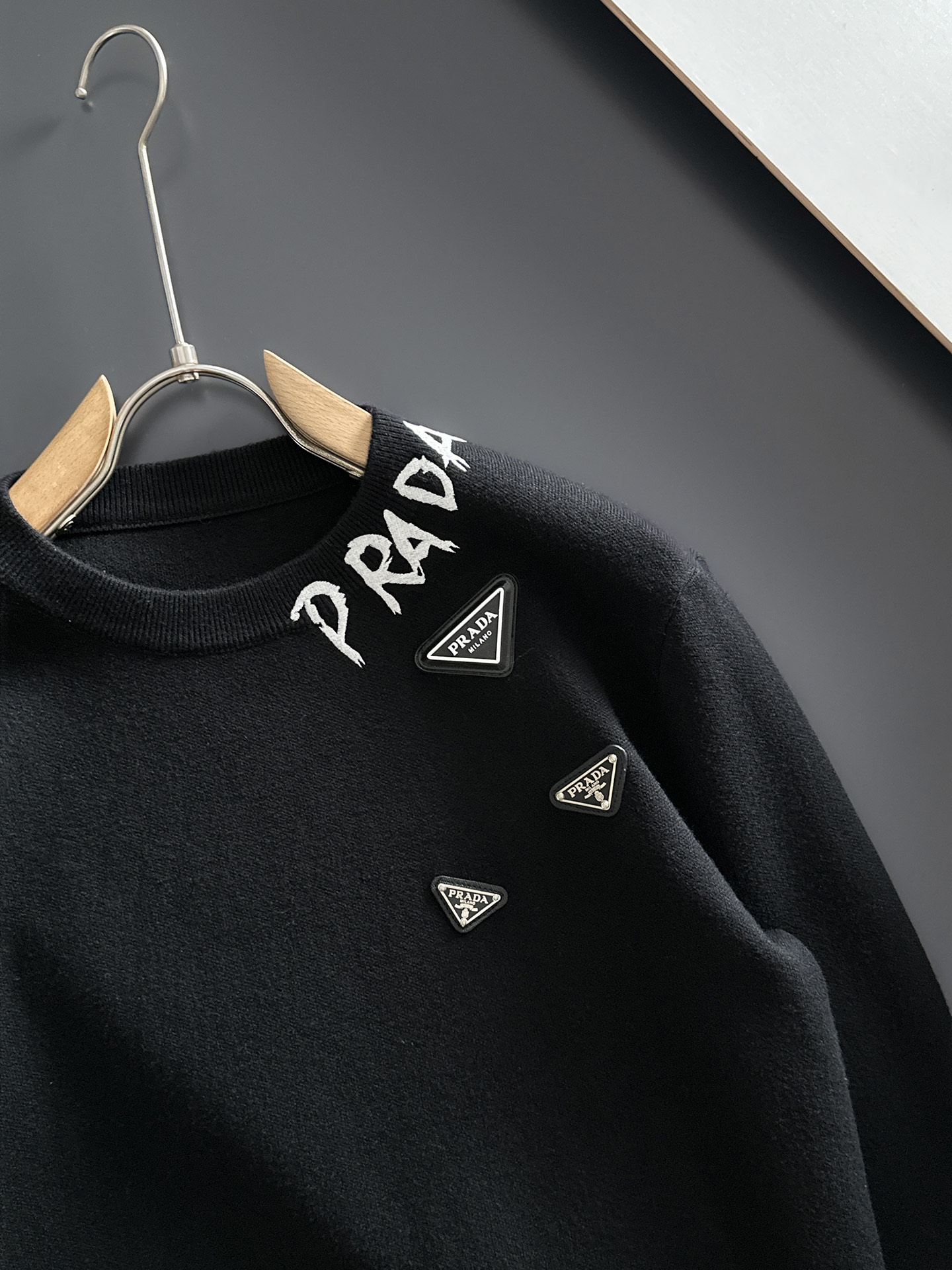 Prada Couple Basic Clothing Wool M-xl