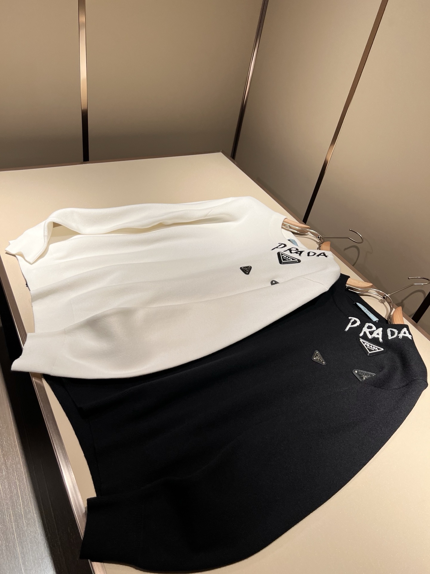 Prada Male Basic Clothing Wool M-xl