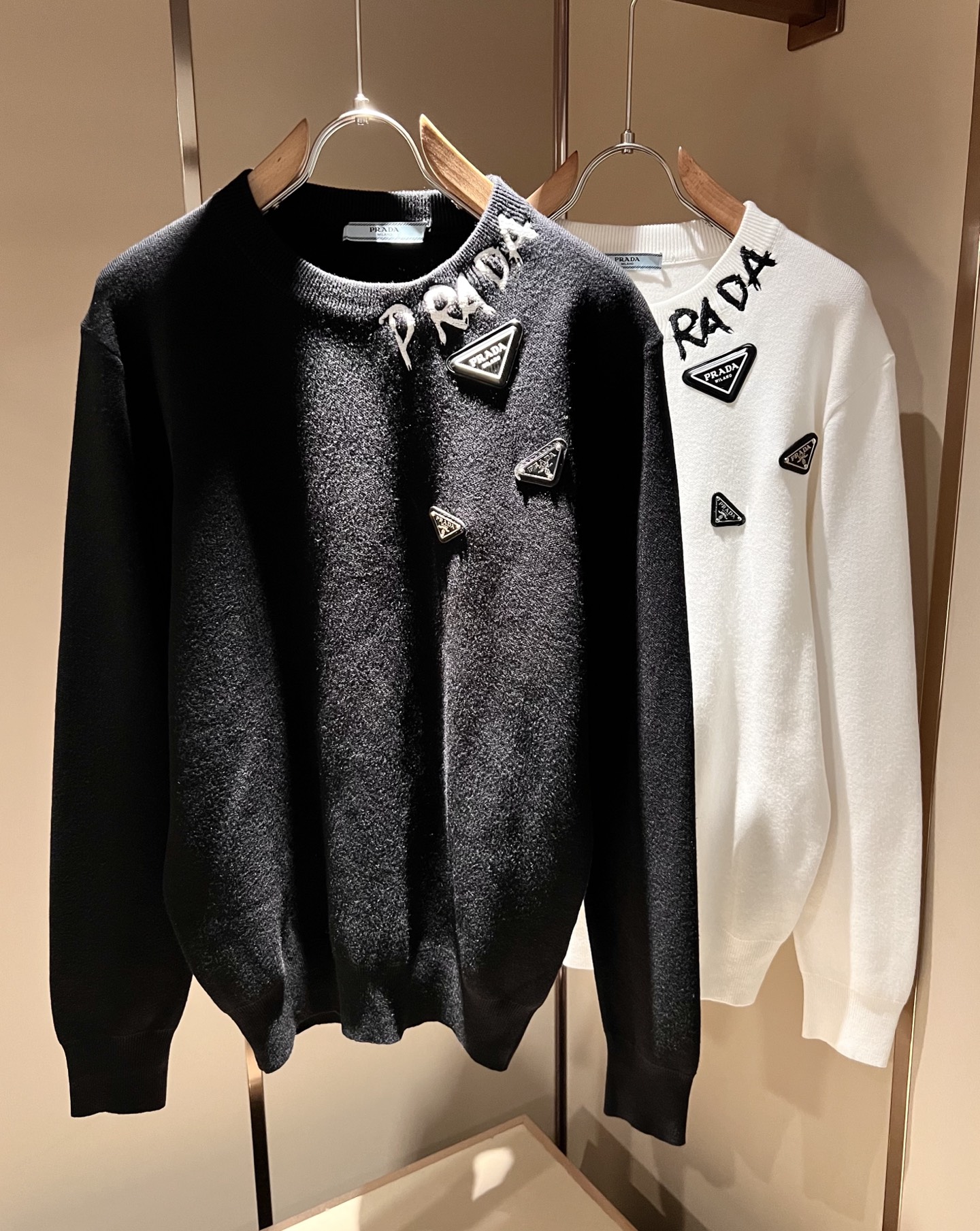 Prada Male Basic Clothing Wool M-xl