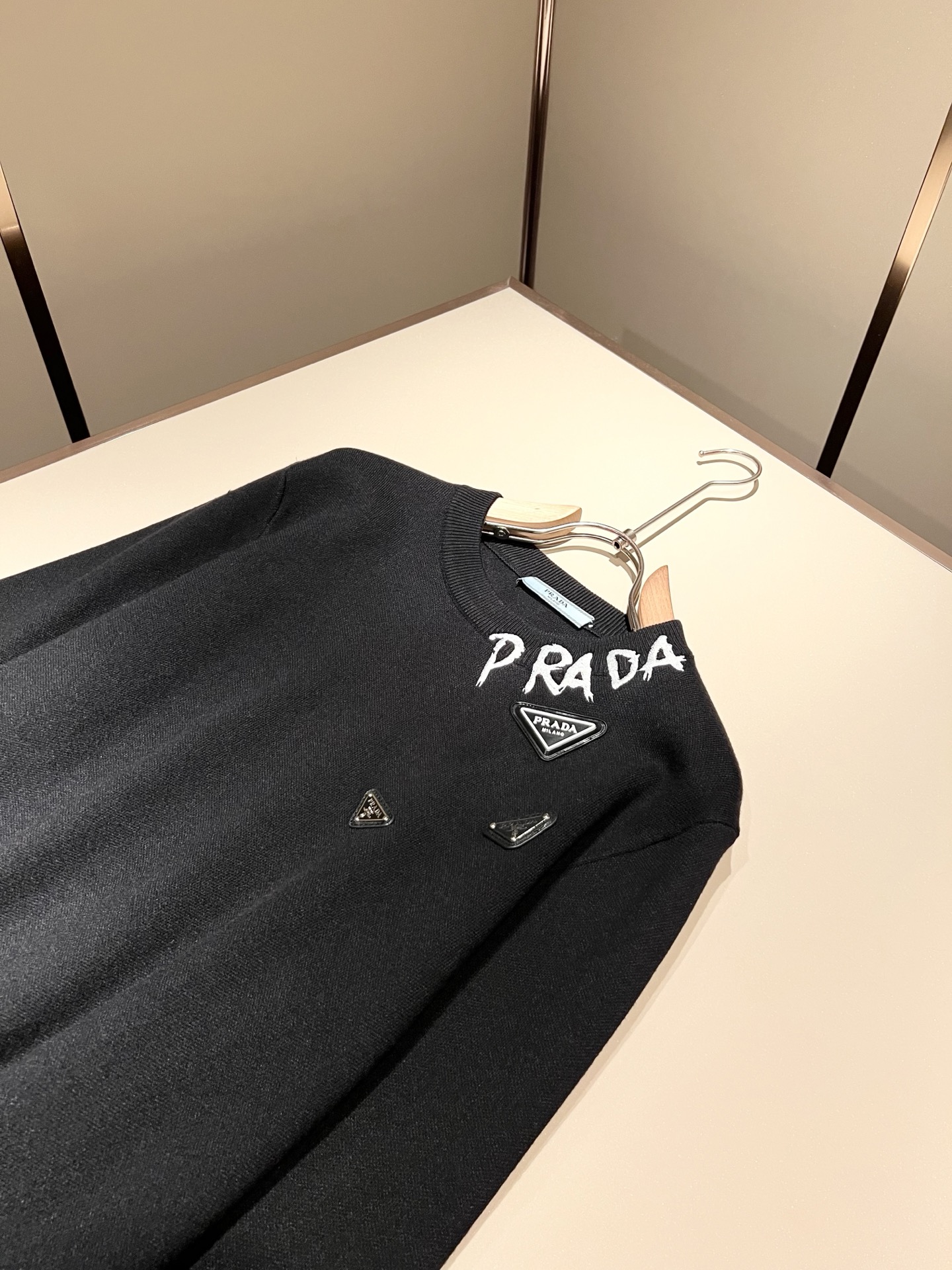 Prada Male Basic Clothing Wool M-xl