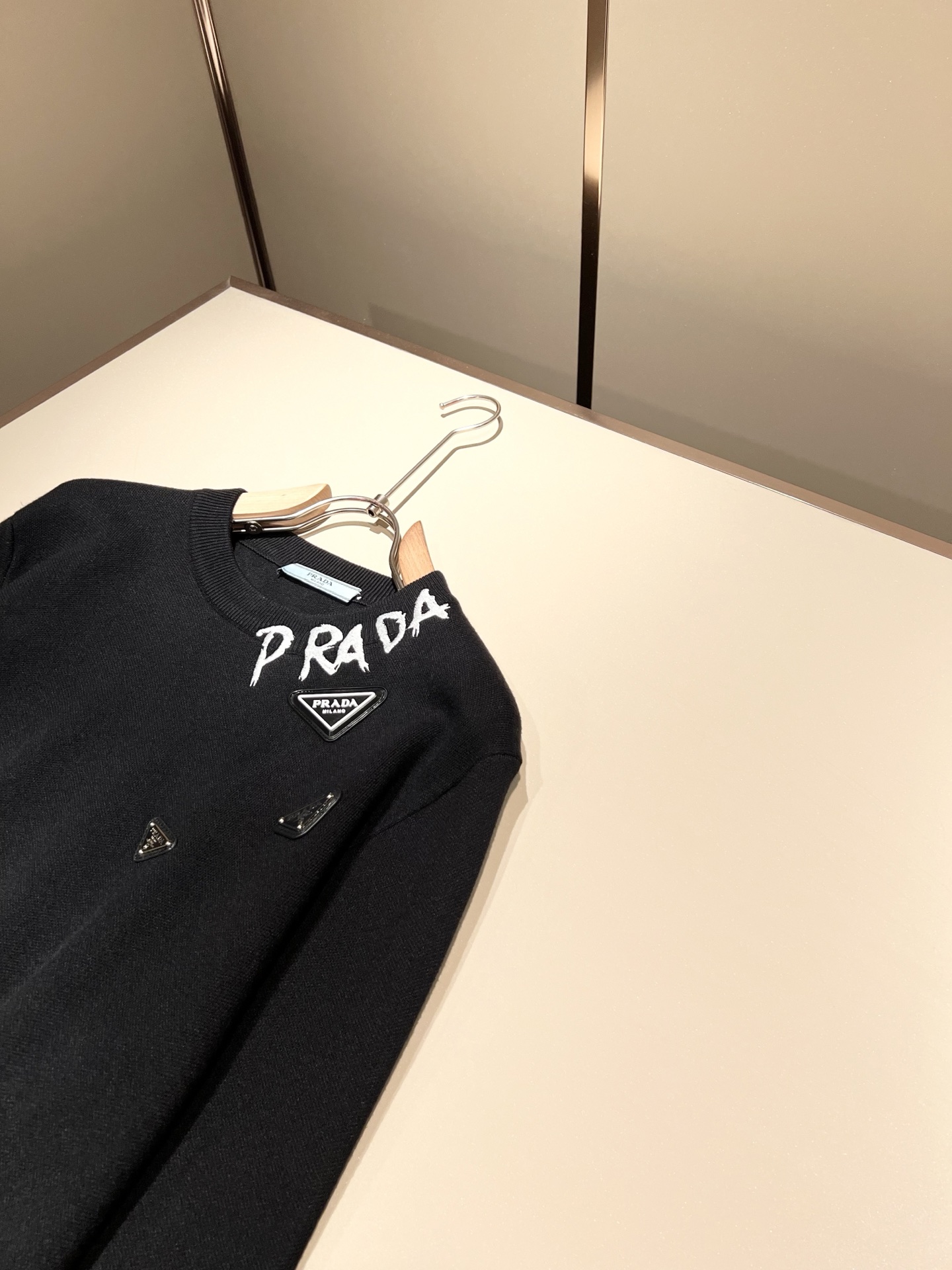 Prada Male Basic Clothing Wool M-xl