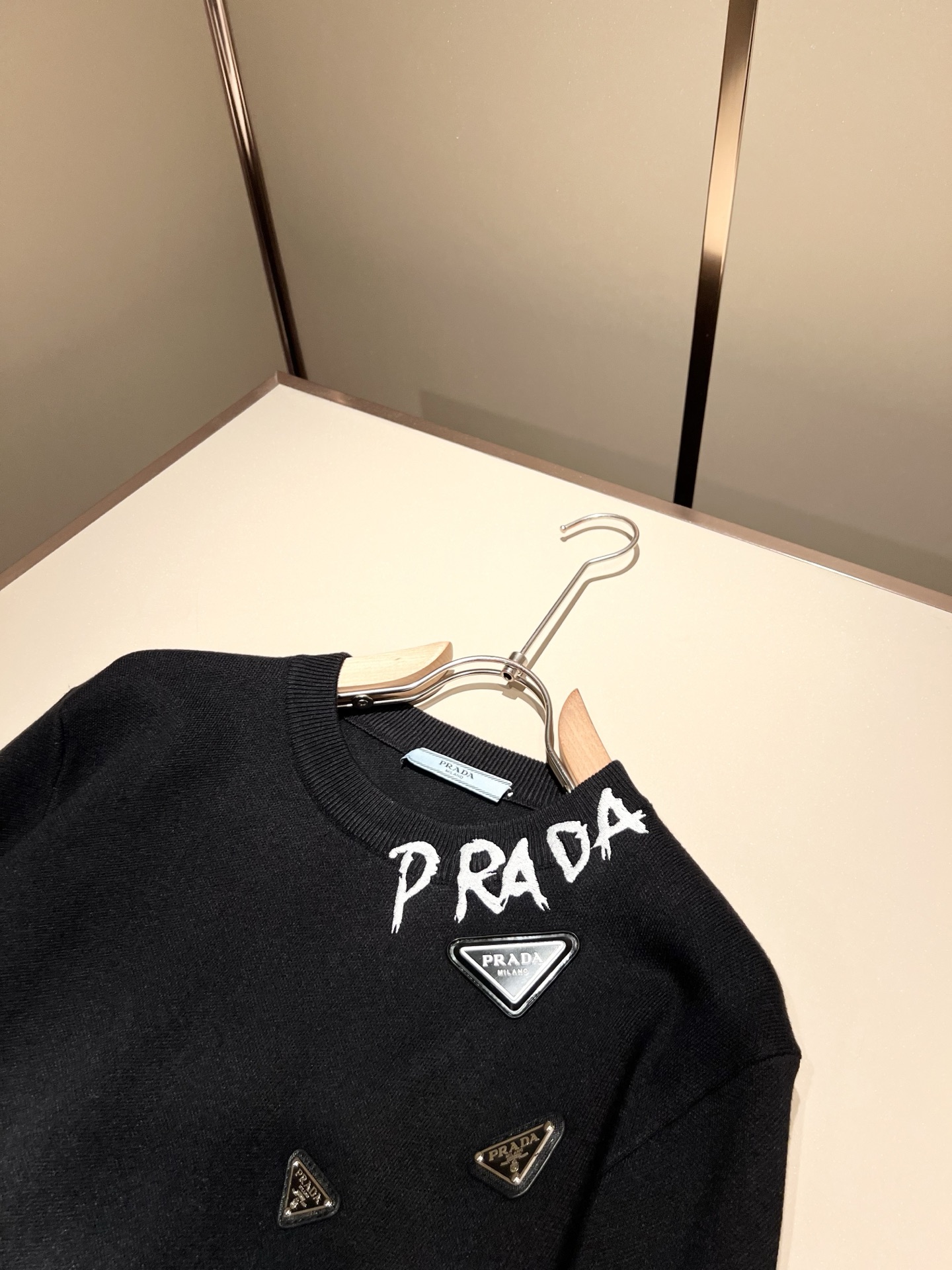 Prada Male Basic Clothing Wool M-xl