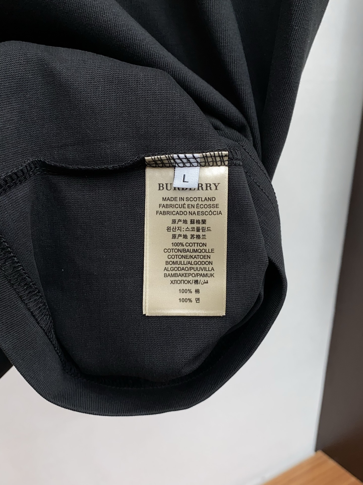 Burberry Male Basic Clothing Cotton S-xl