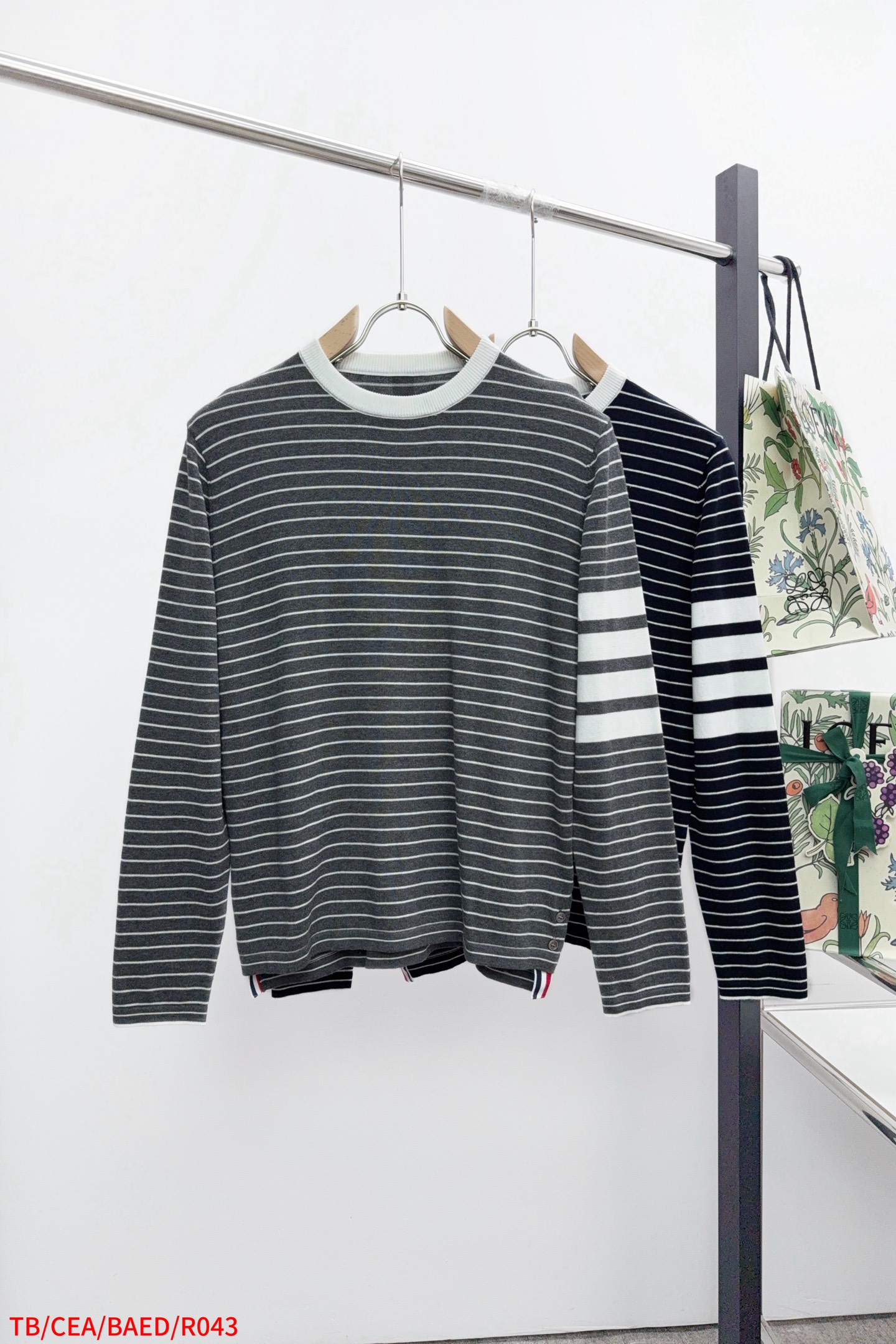 Thom Browne Basic Clothing Wool Striped