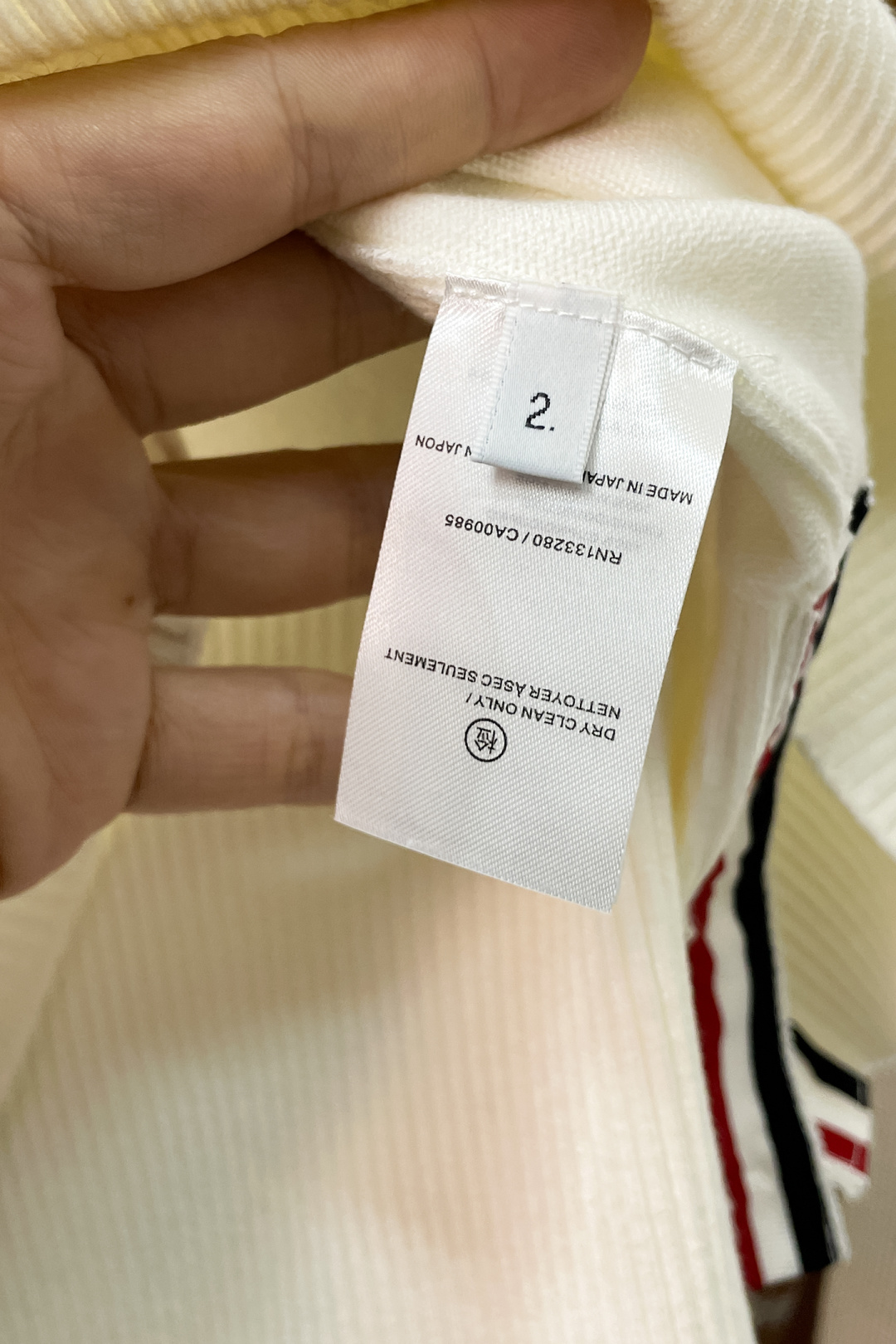 Thom Browne Basic Clothing White