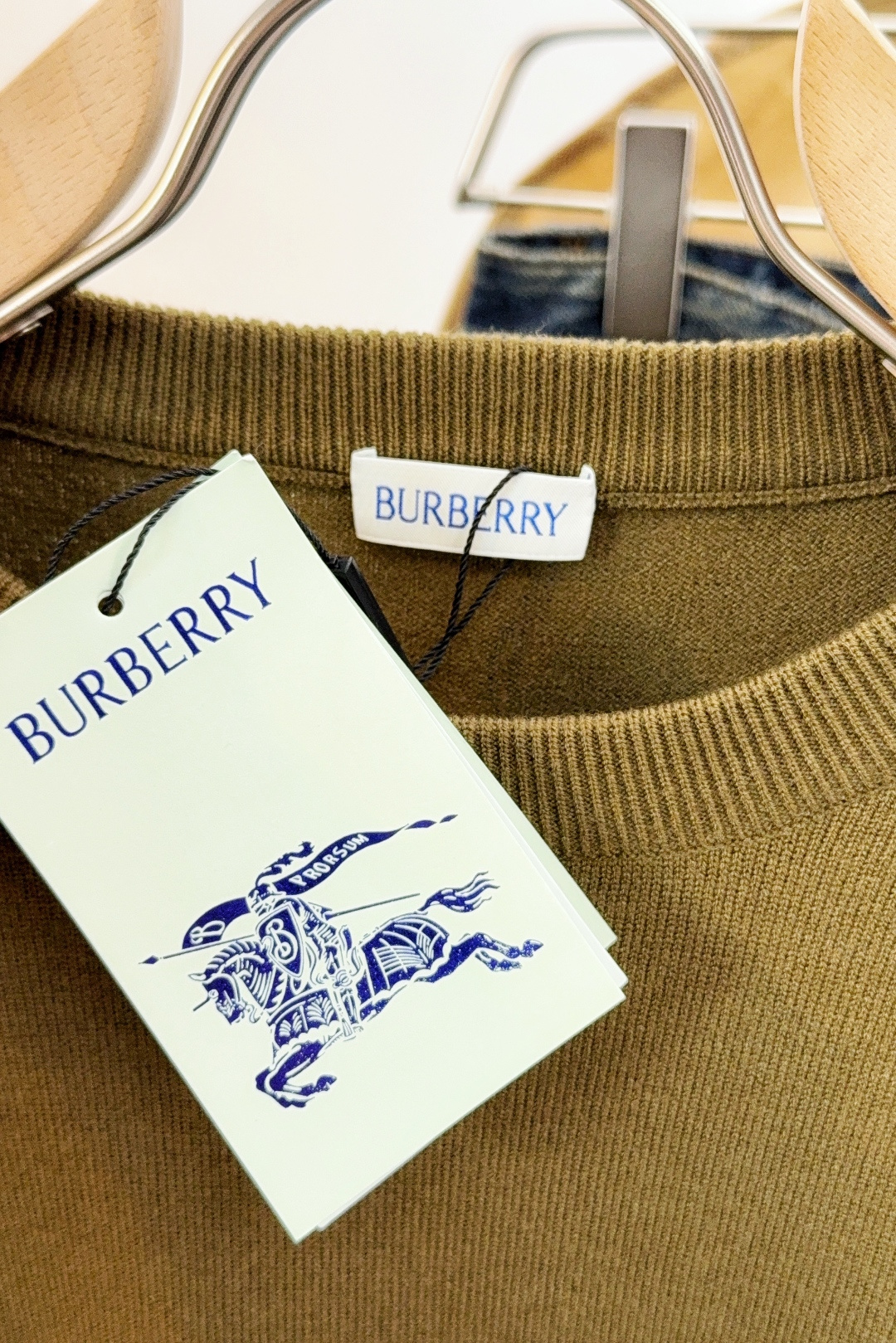 Burberry Male Basic Clothing Wool S-m-xl