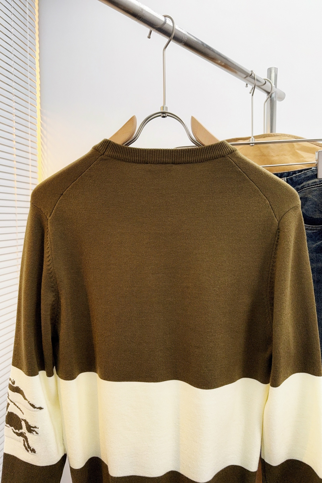 Burberry Male Basic Clothing Wool S-m-xl