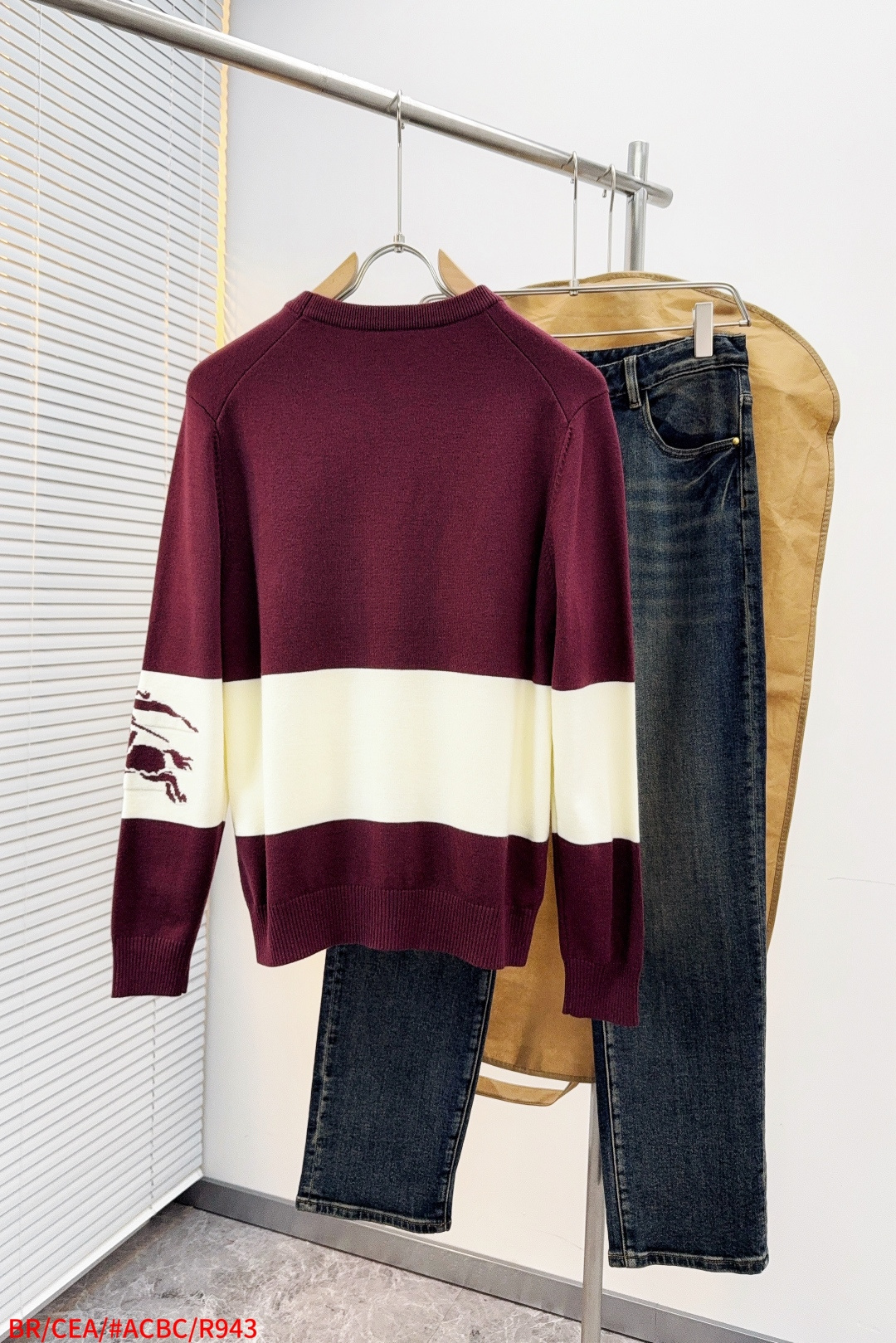 Burberry Male Basic Clothing Wool S-m-xl