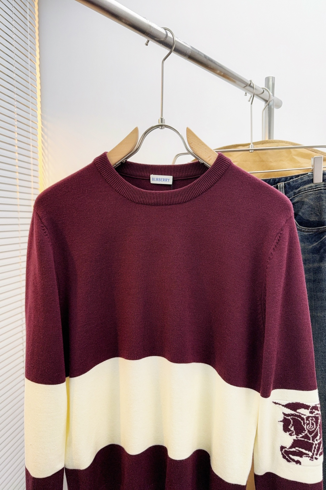 Burberry Male Basic Clothing Wool S-m-xl