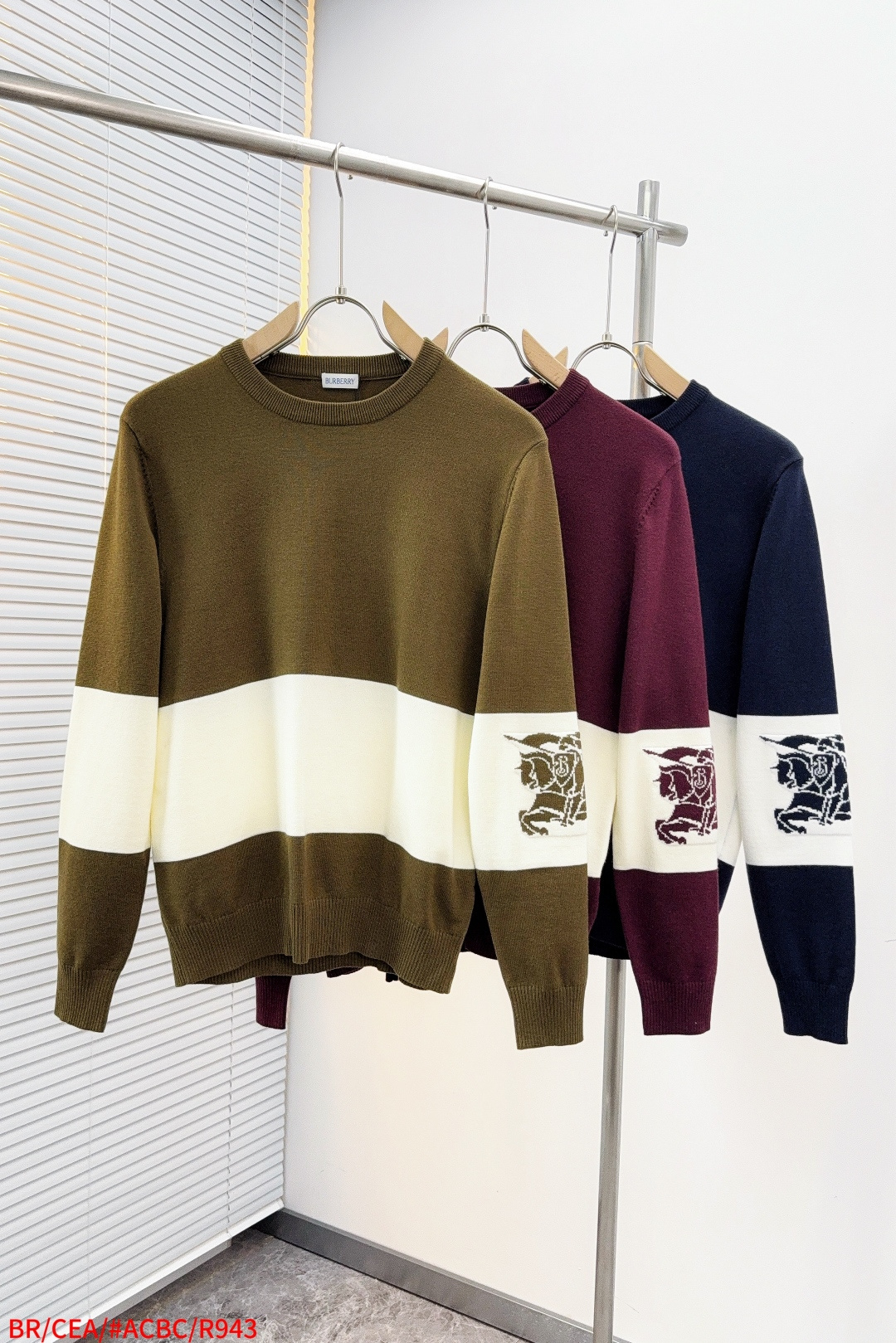 Burberry Male Basic Clothing Wool S-m-xl