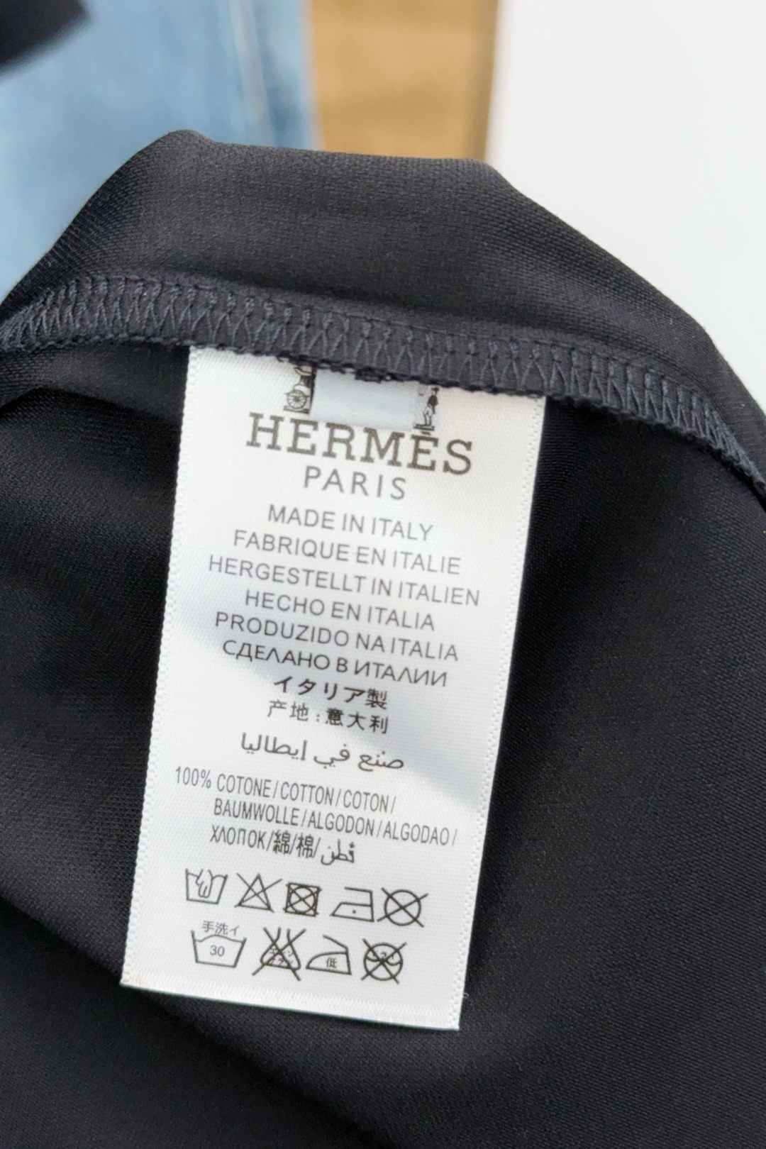 Hermès Basic Clothing Cotton S-m-l-xl