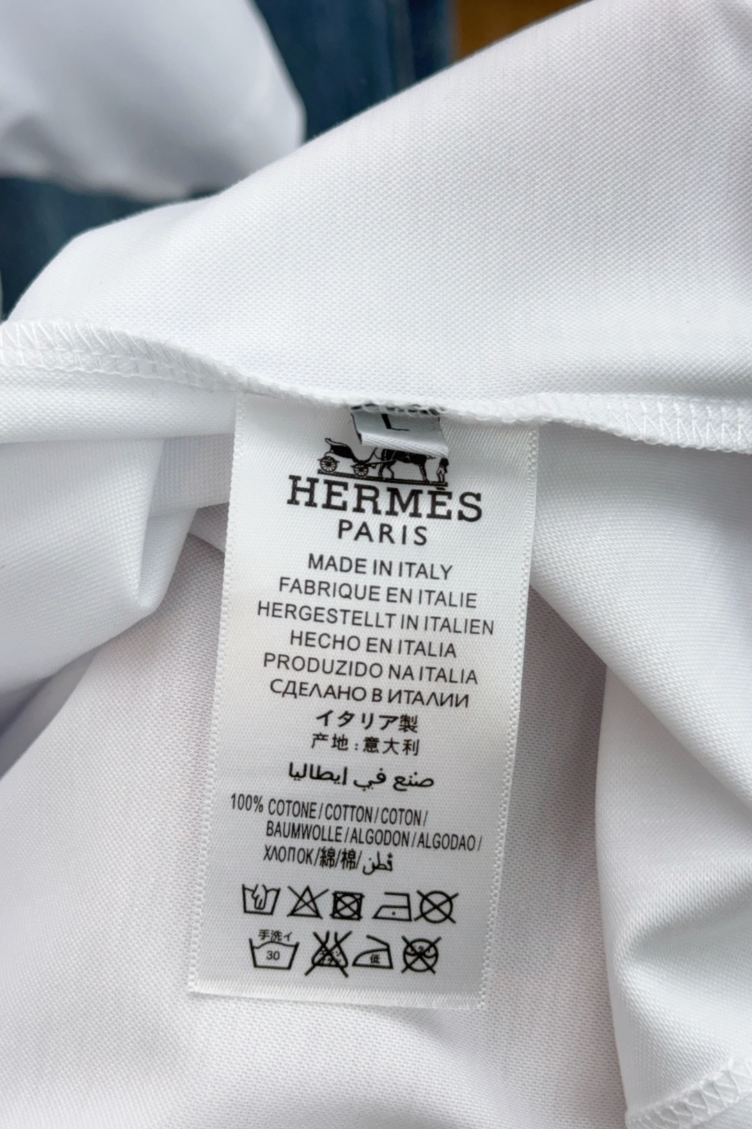 Hermès Basic Clothing Cotton S-m-l-xl