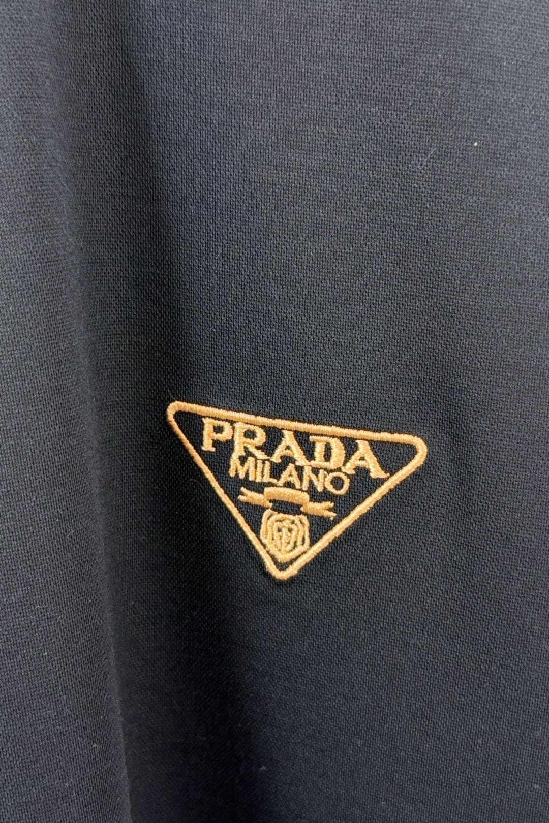 Prada Male Basic Clothing Cotton Black S-m-l-xl
