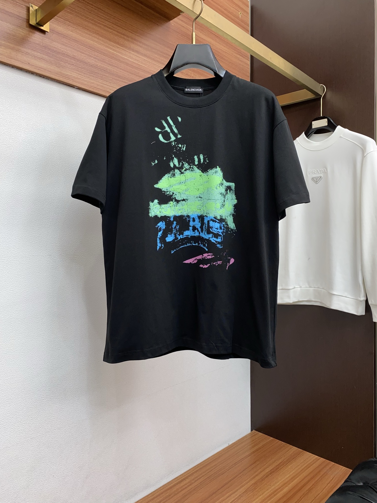 Balenciaga Male Basic Clothing Cotton S-xl