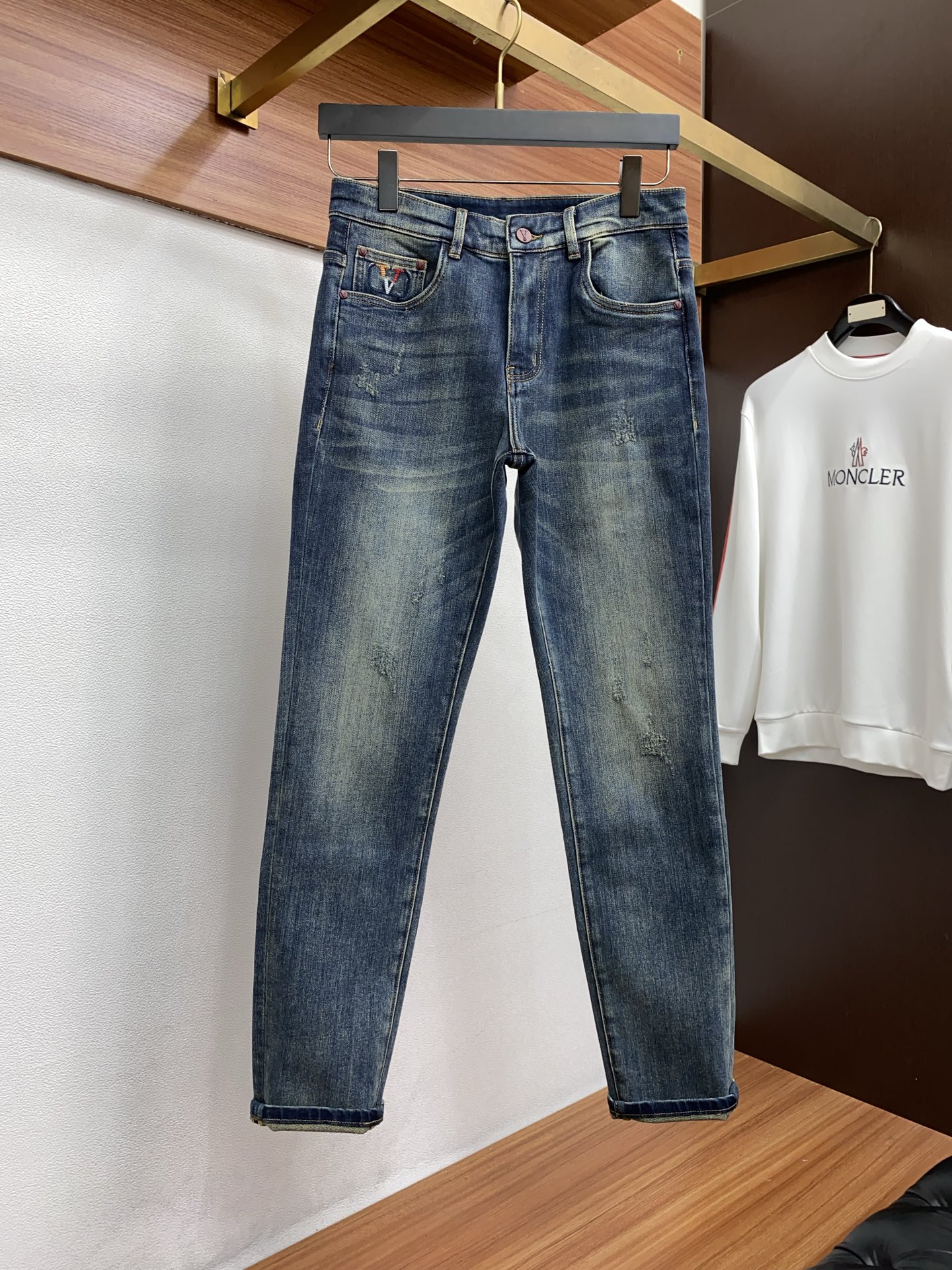 Jeans Knitted Slim Fit