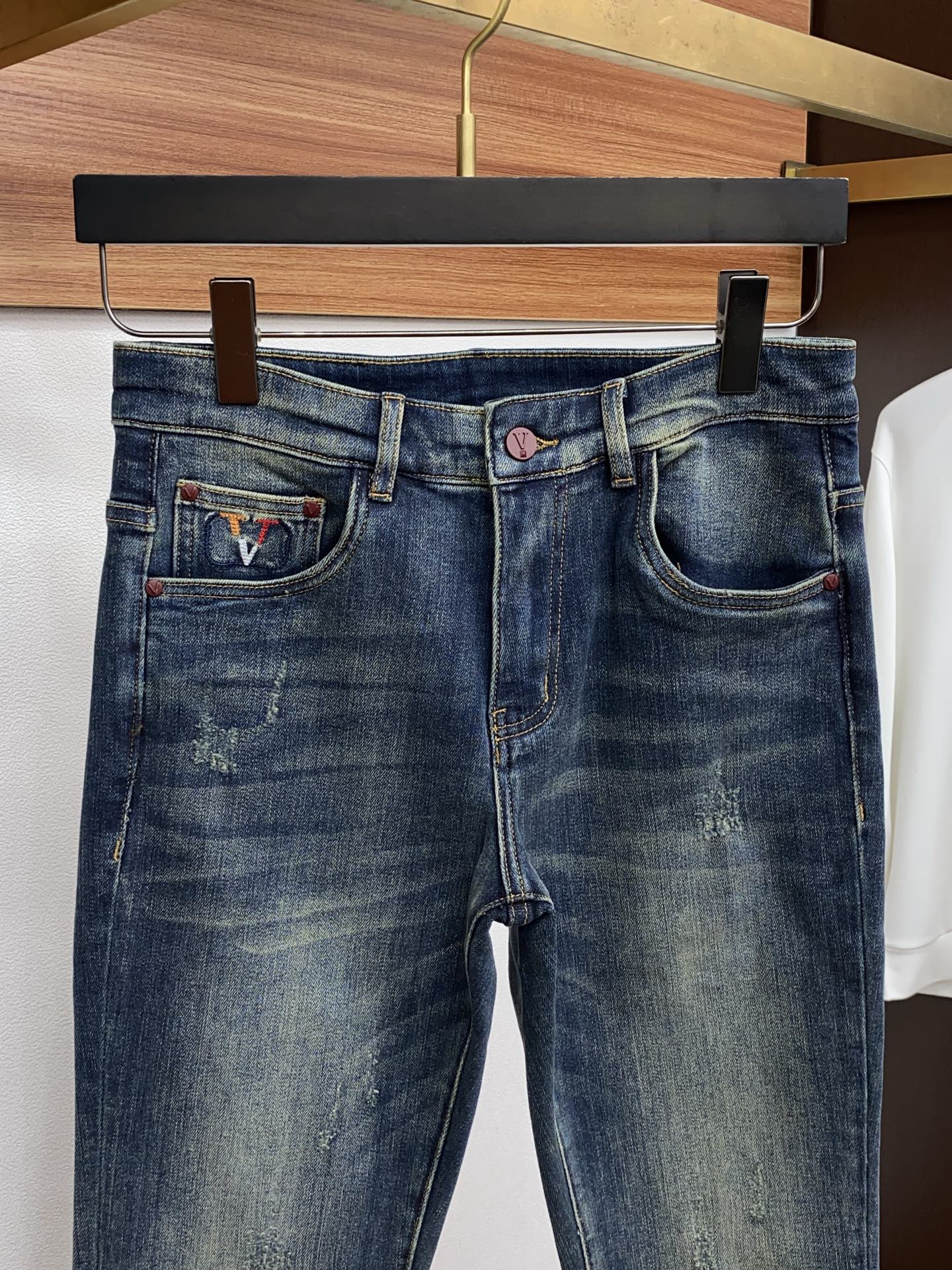 Jeans Knitted Slim Fit