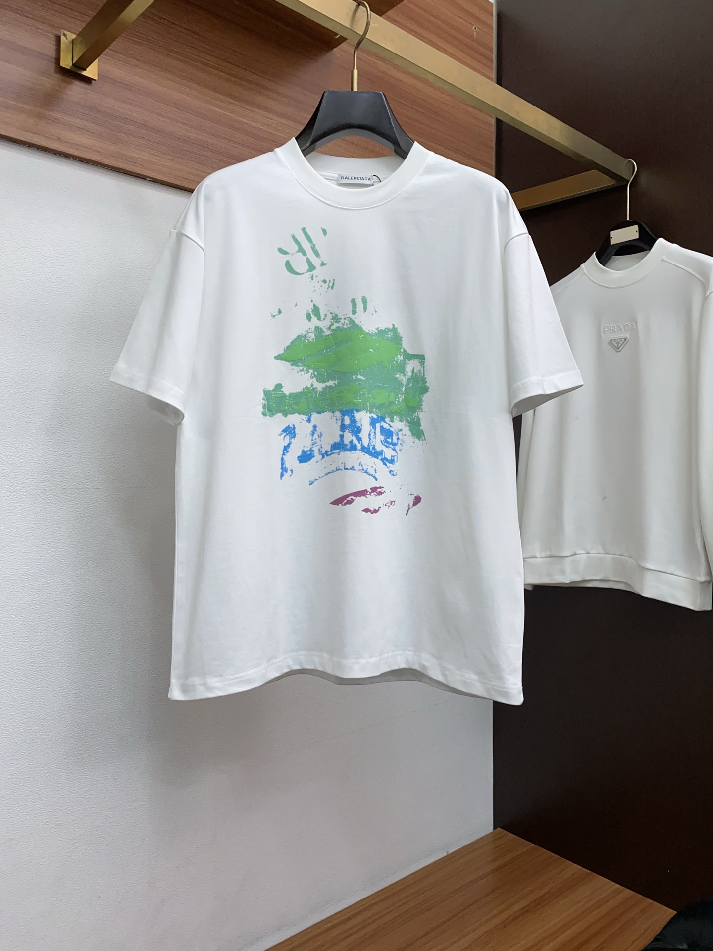 Balenciaga Male Basic Clothing Cotton S-xl