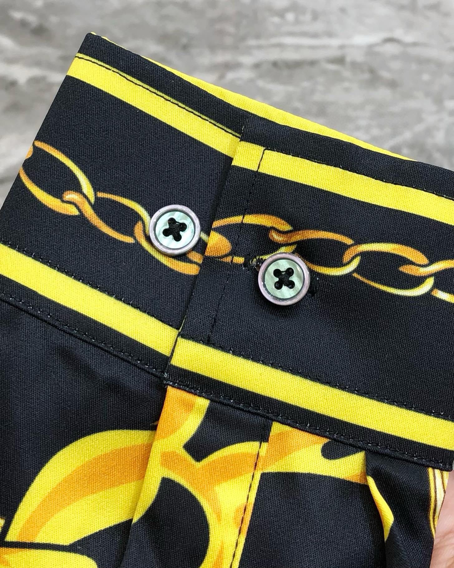 Versace Male Shirt Cotton Printed S-l-xl