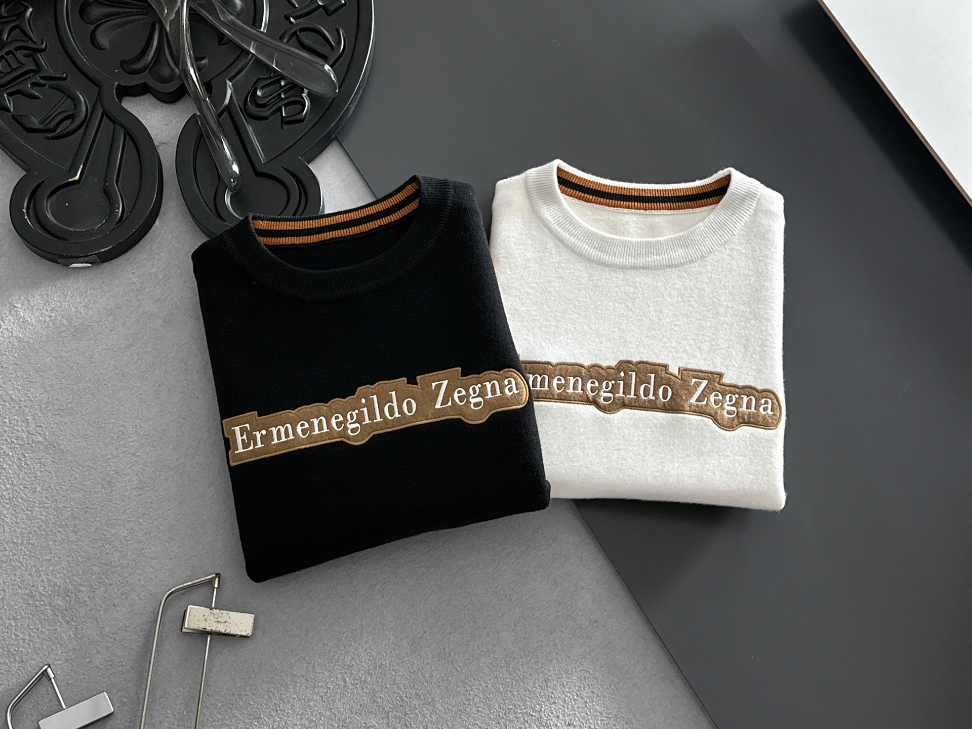 Ermenegildo Zegna Couple Basic Clothing Wool M-xl