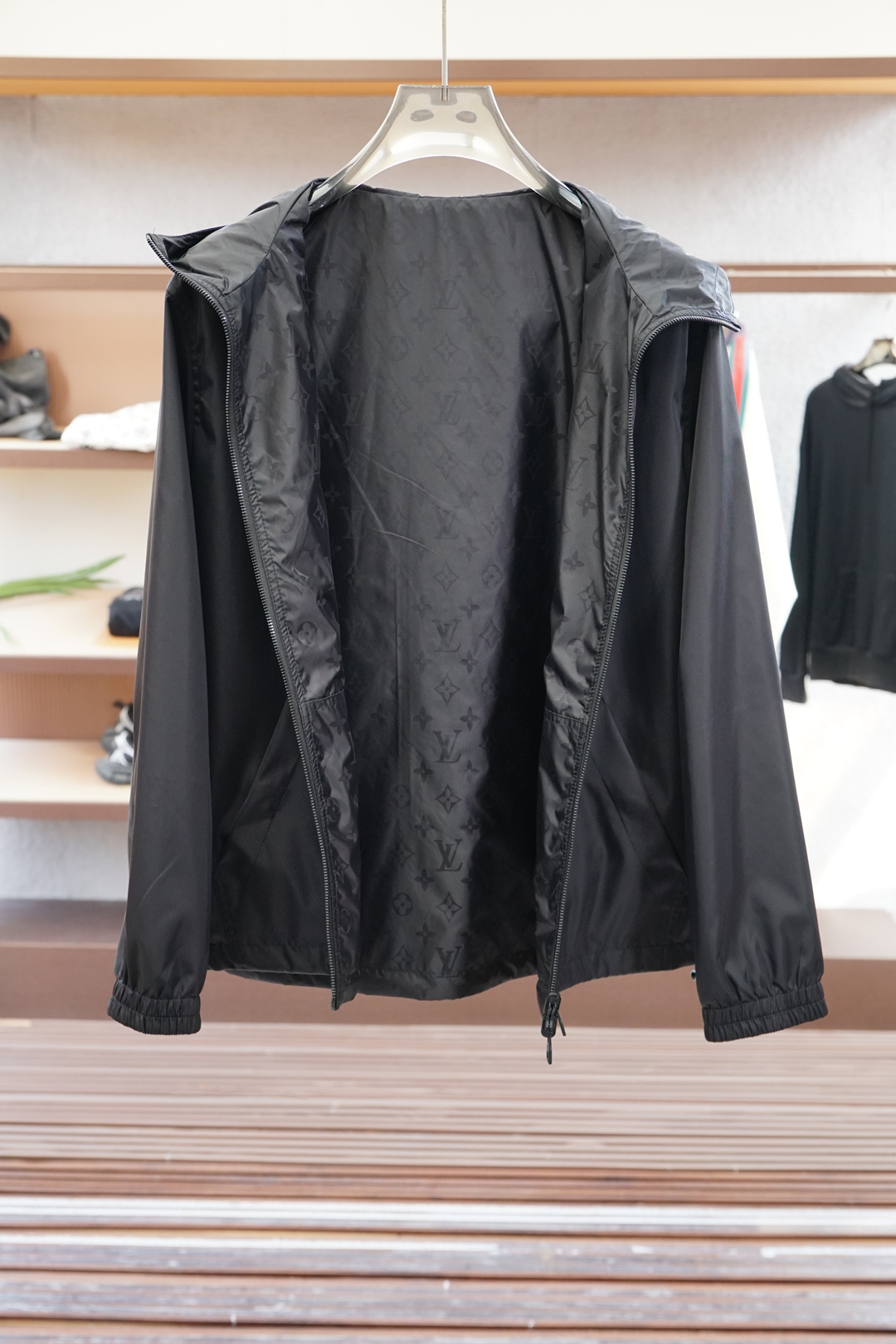 Louis Vuitton Jacket Polyester Printed M-l