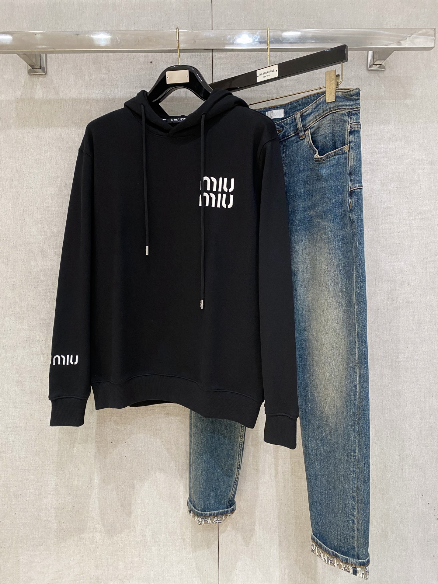 Miu Miu Couple Hoodie S-m-xl