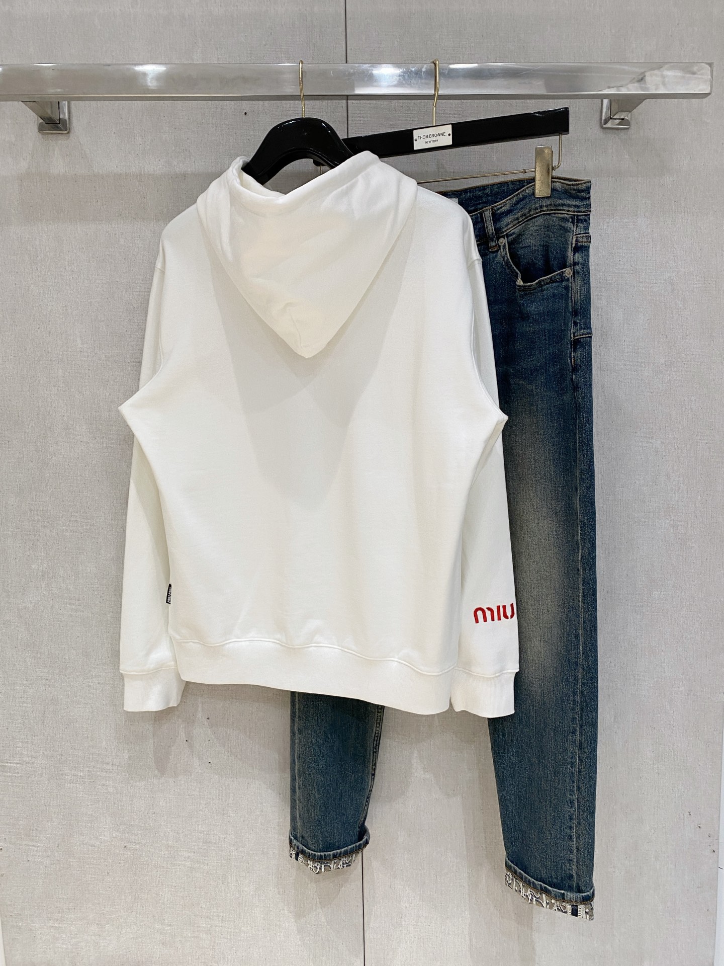 Miu Miu Couple Hoodie Hooded S-m-xl