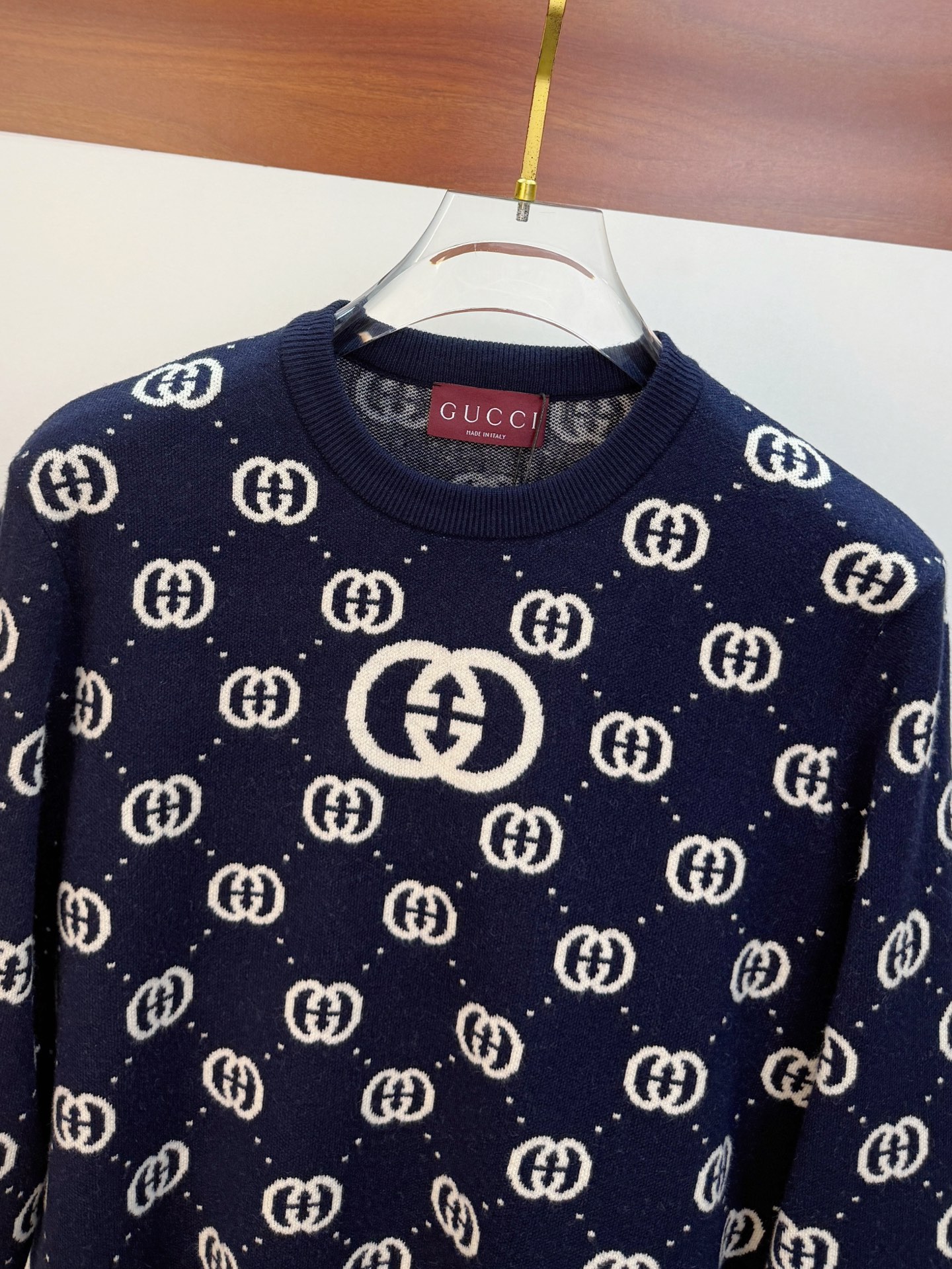 Gucci Couple Basic Clothing Wool S-xl