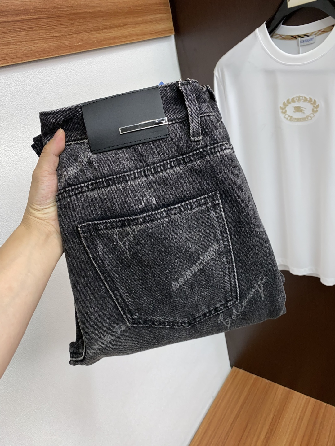 Balenciaga Male Jeans Wool S-l