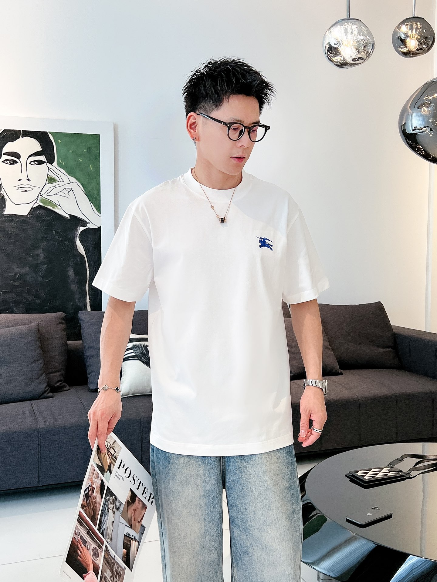 Burberry Basic Clothing S-xl