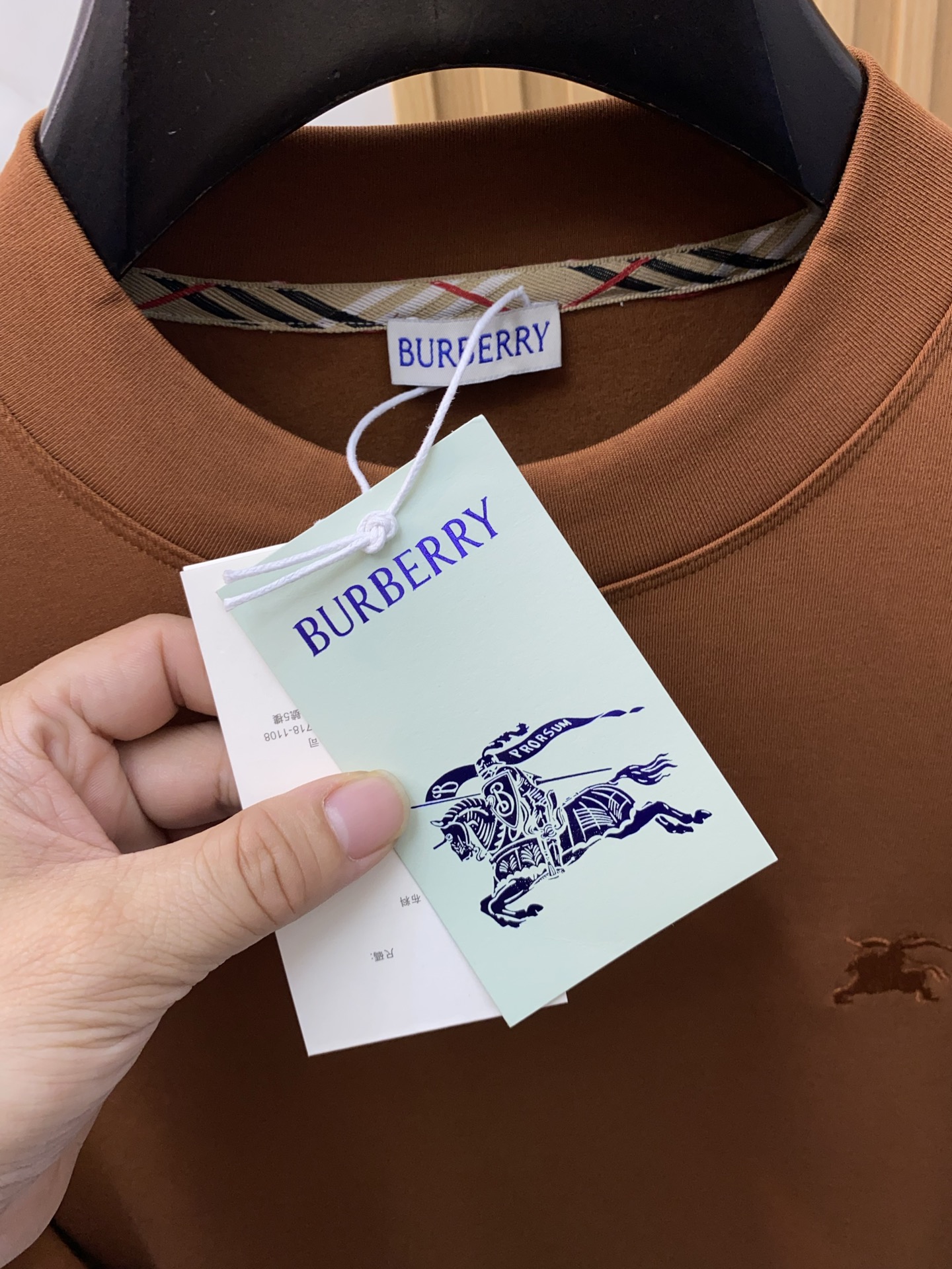 Burberry Hoodie Cotton M-xl