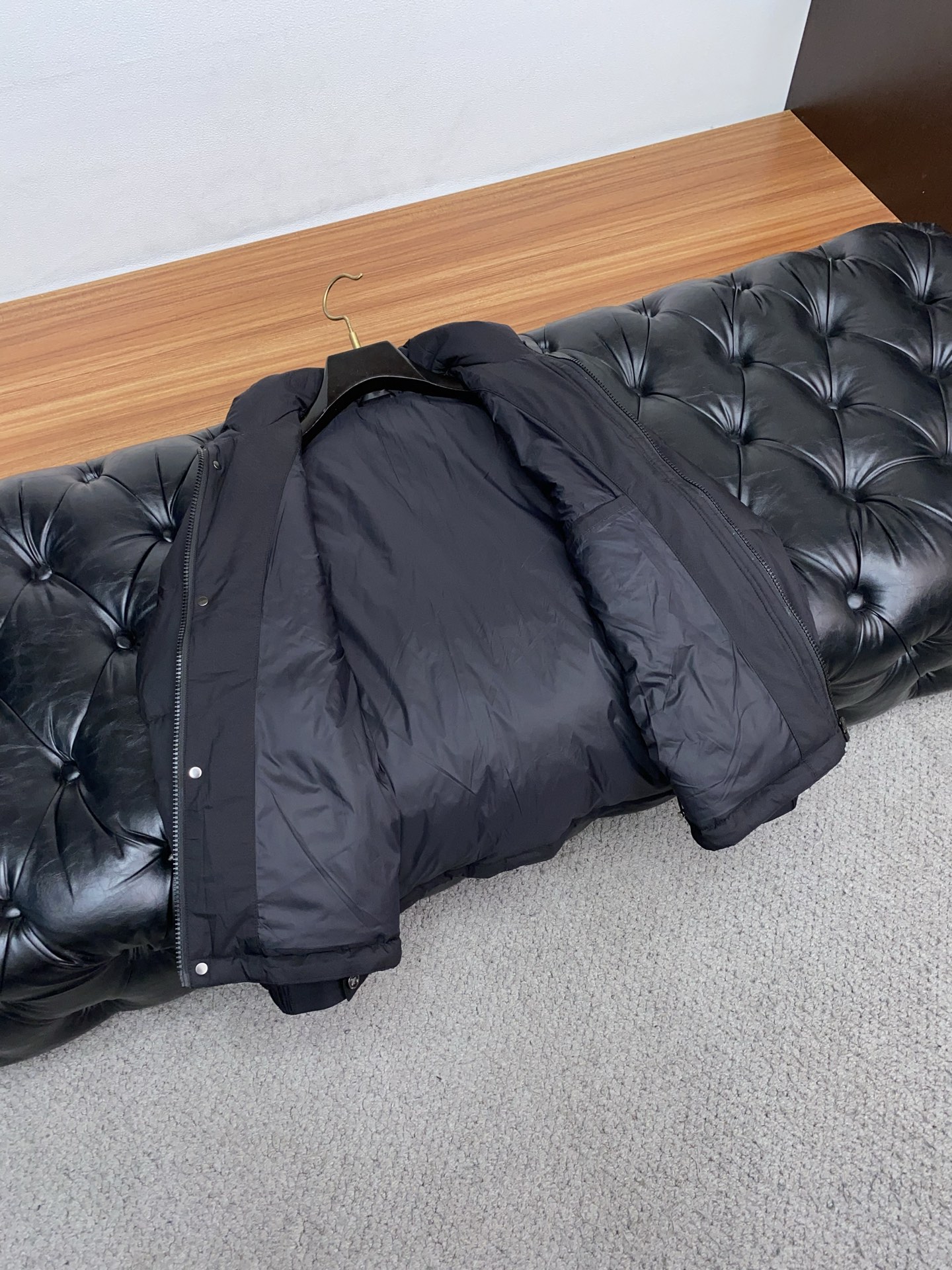 Ermenegildo Zegna Male Down Jacket White Duck Down Hooded M-l-xl