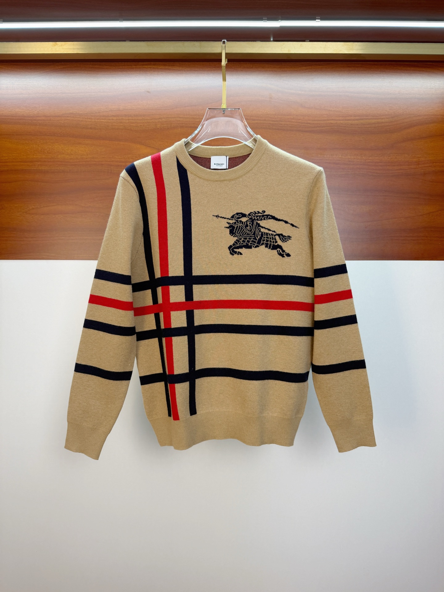 Burberry Couple Basic Clothing Wool S-xl