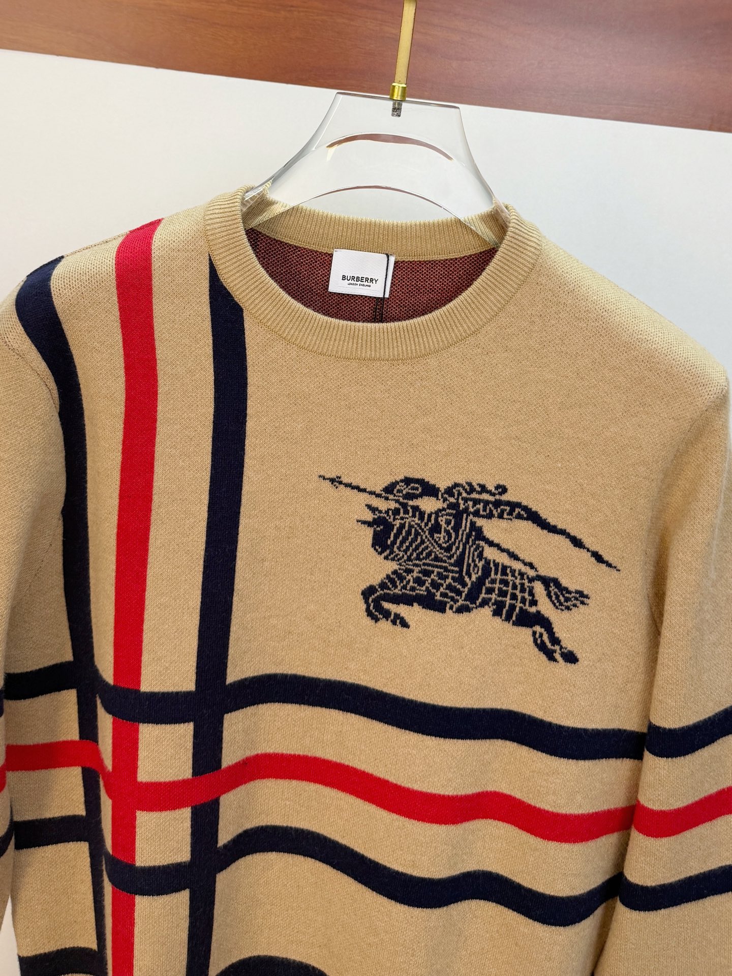 Burberry Couple Basic Clothing Wool S-xl