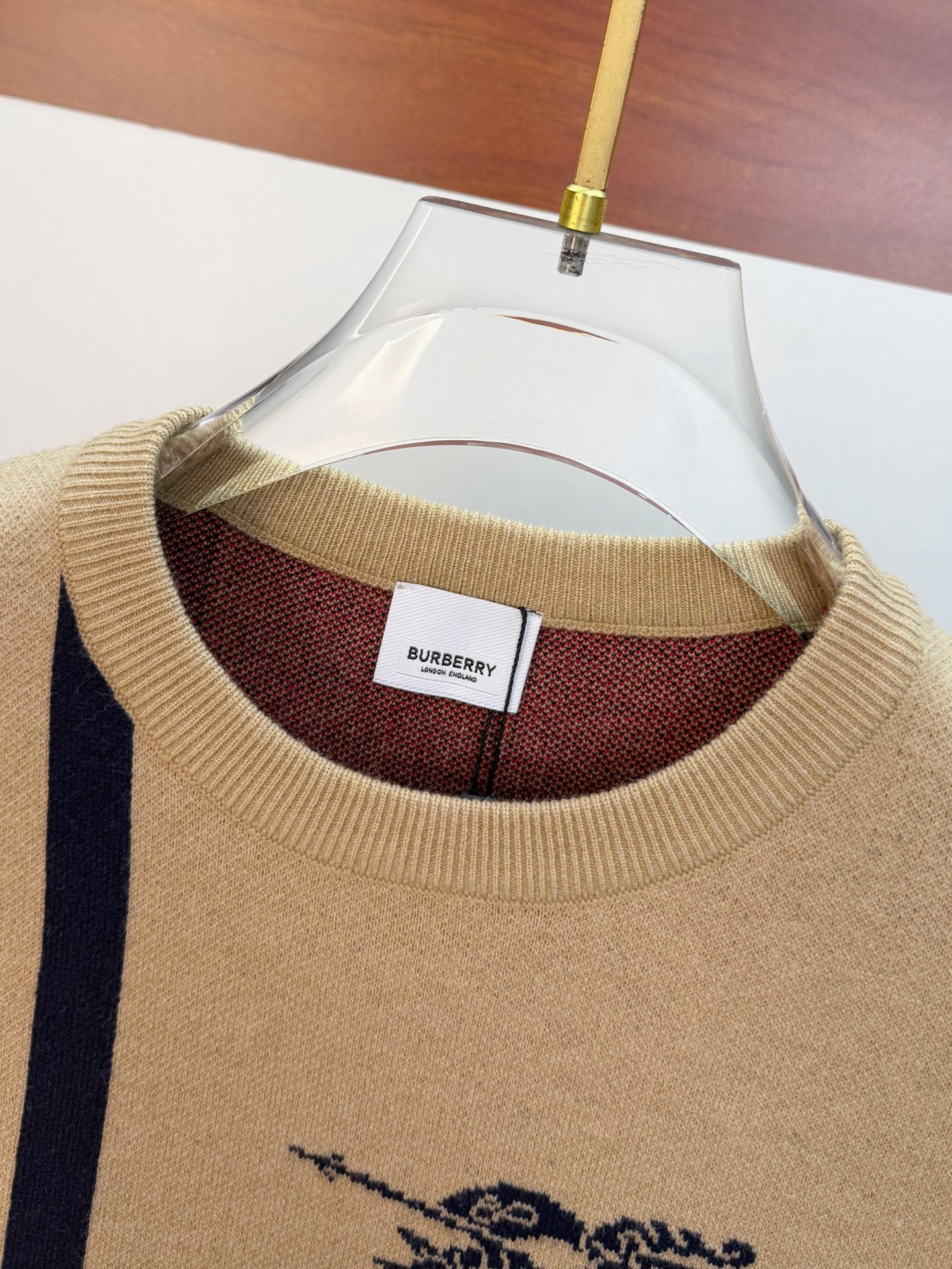 Burberry Couple Basic Clothing Wool S-xl