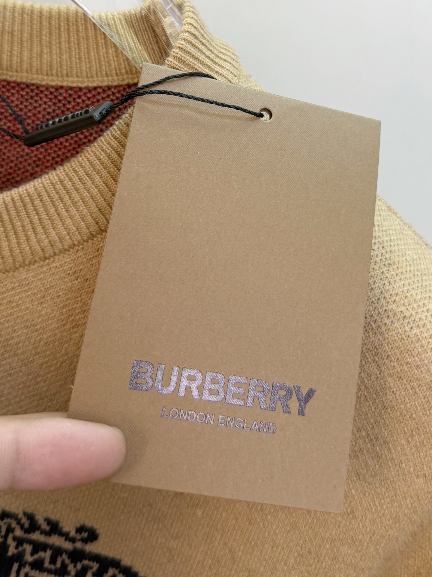 Burberry Couple Basic Clothing Wool S-xl
